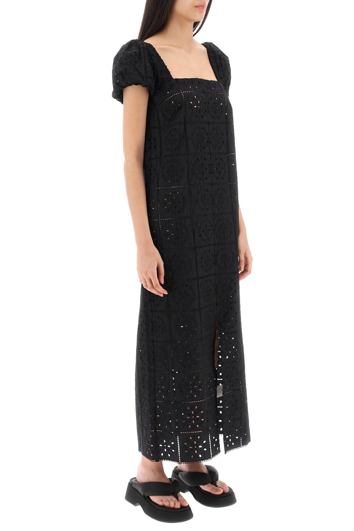 GANNI〈ガニー〉Broderie anglaise cotton maxi dress Ganni Broderie Anglaise Cotton Maxi Dress | Saks Fifth Avenue