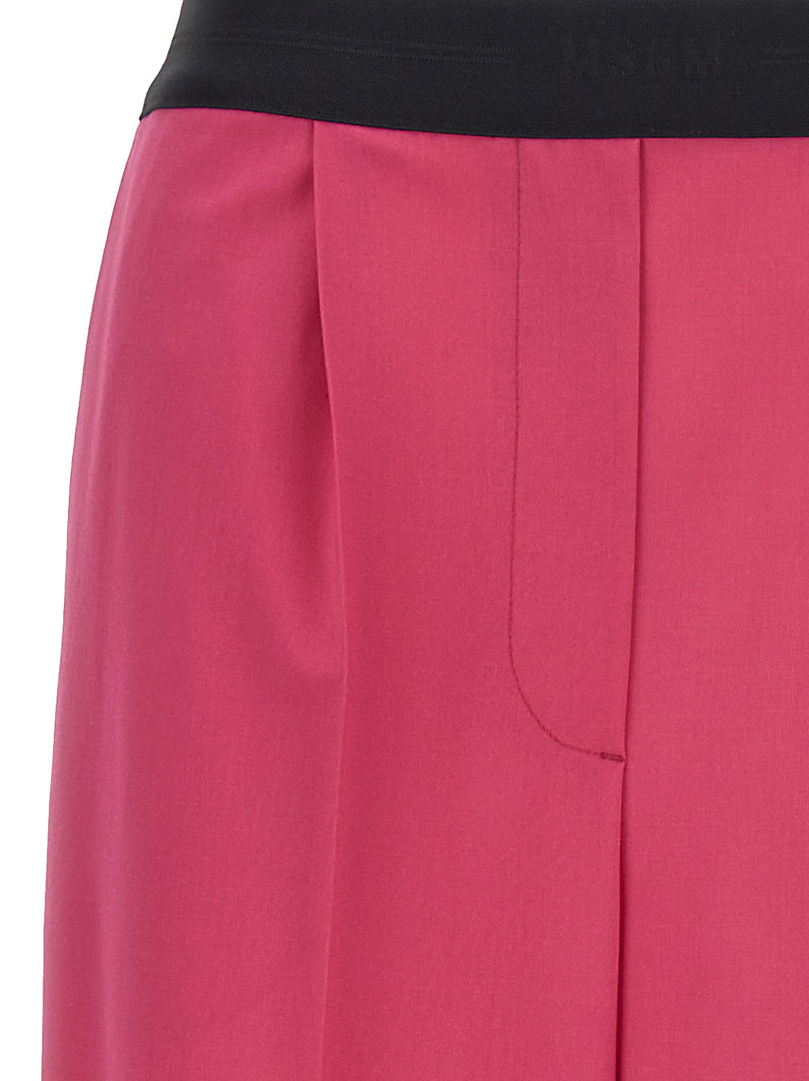 パンツ MSGM pants with front pleats MSGM Pants With Front Pleats | italist