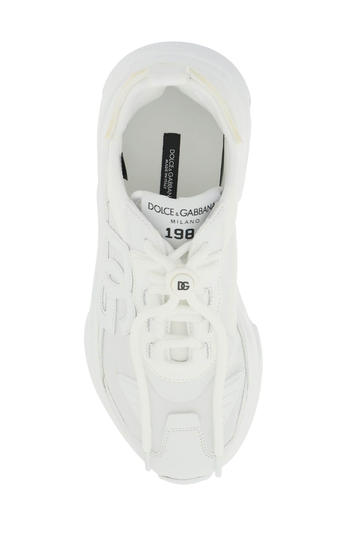 スニーカー Dolce & Gabbana 'Daymaster' sneakers クリームのウィメンズ DAYMASTER DGロゴ スニーカー