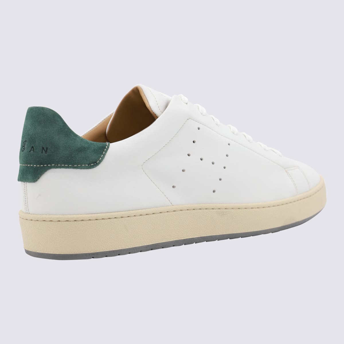 White Leather Sneakers Hogan | italist