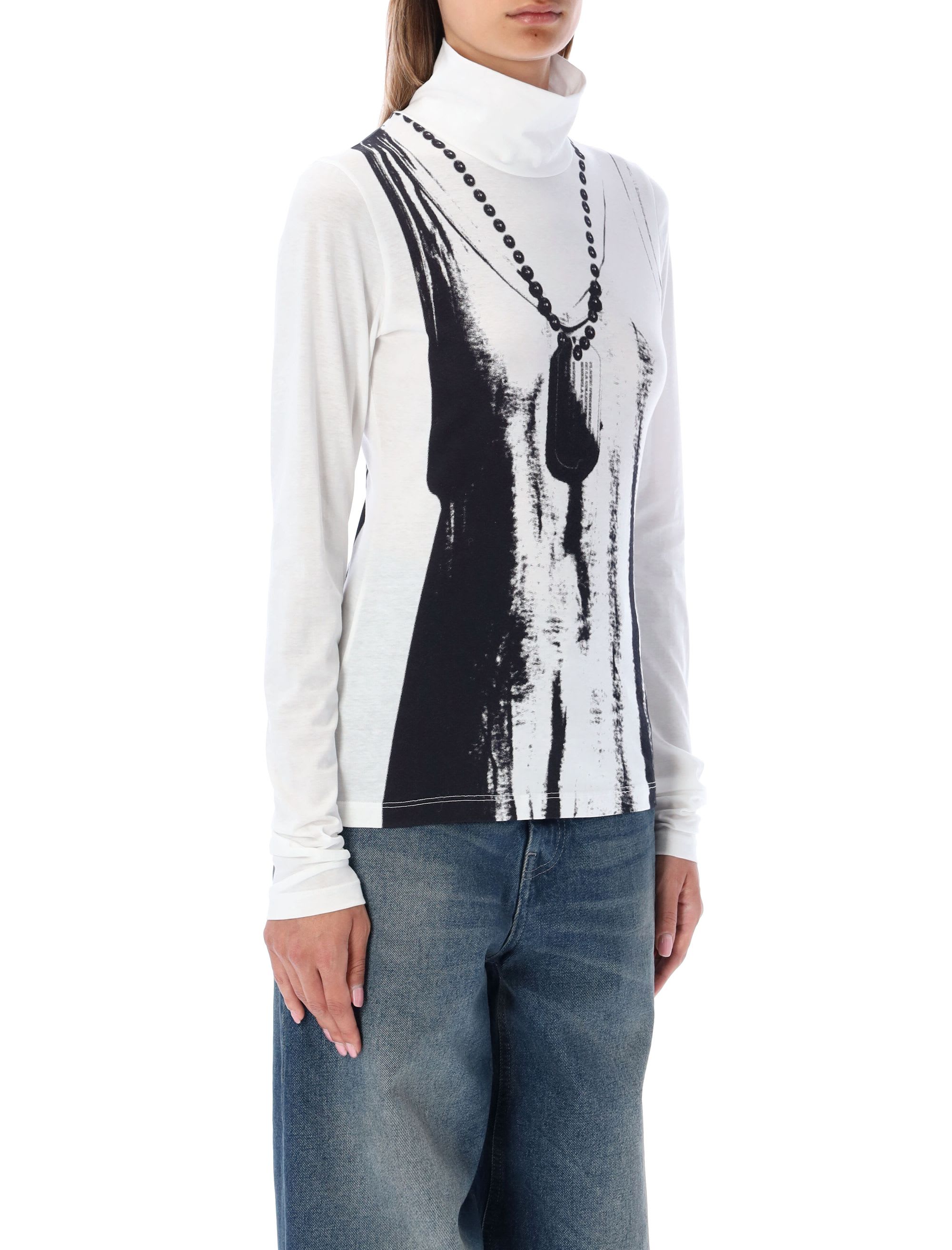 MM6 Maison Margiela Trompe L'oeil T-shirt | italist, ALWAYS LIKE A