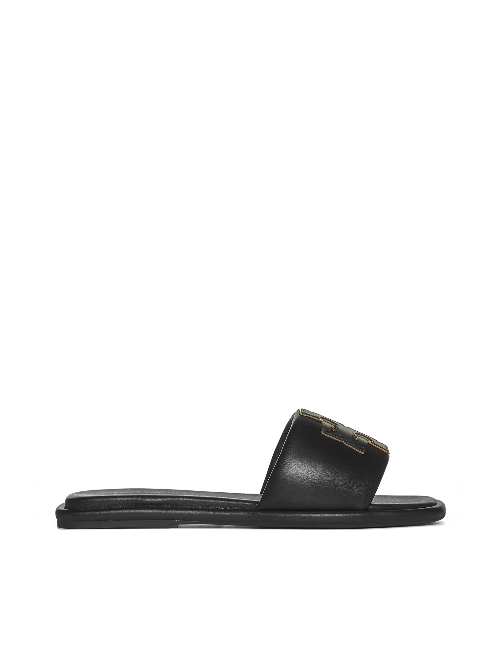 【送料&関税込】Tory Burch tt Band Slide Tory Burch 'tt' Band Slide | italist