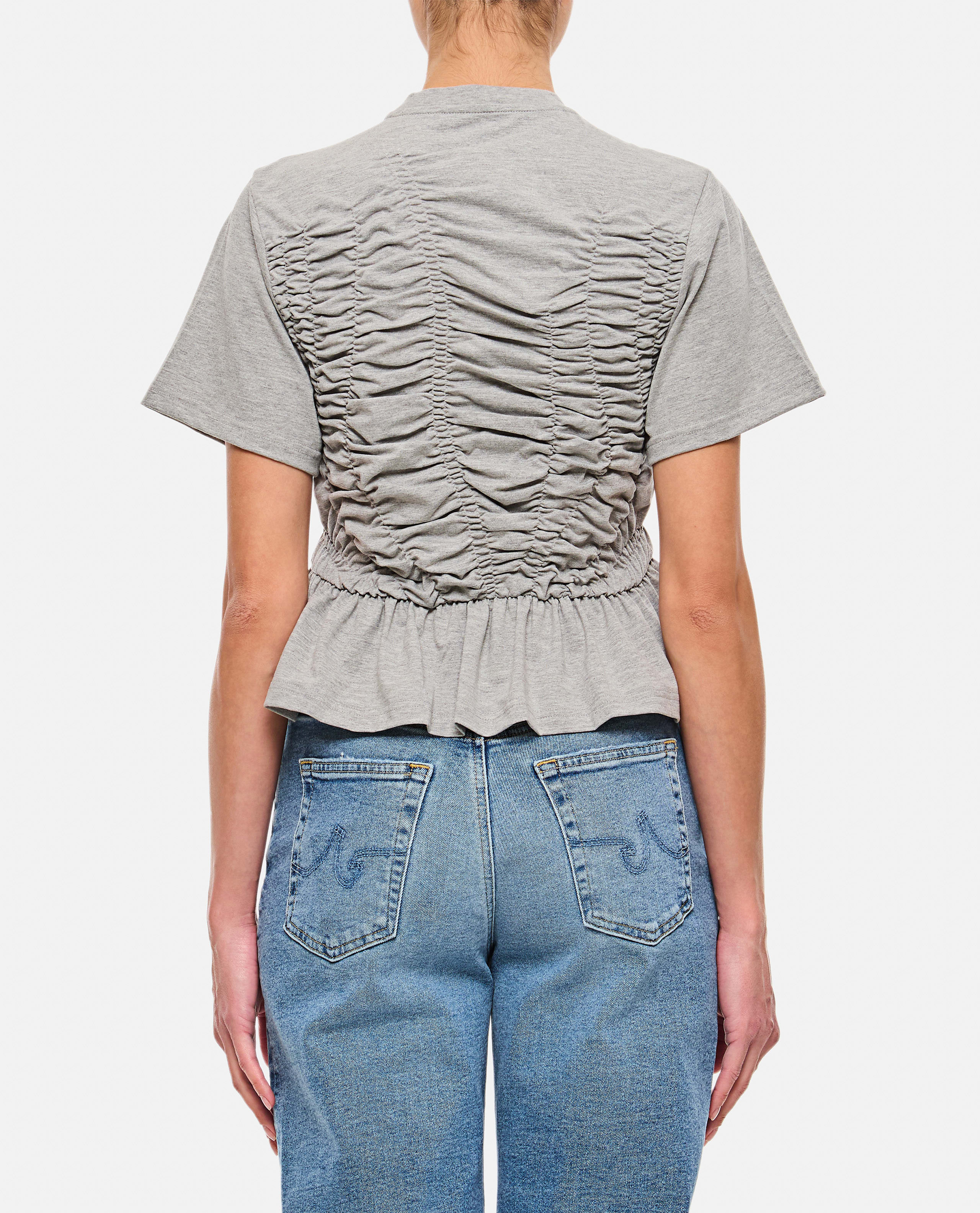 25ss 新品 CECILIE BAHNSEN ACE TOP Tシャツ ACE | TOP JERSEY GREY MELANGE