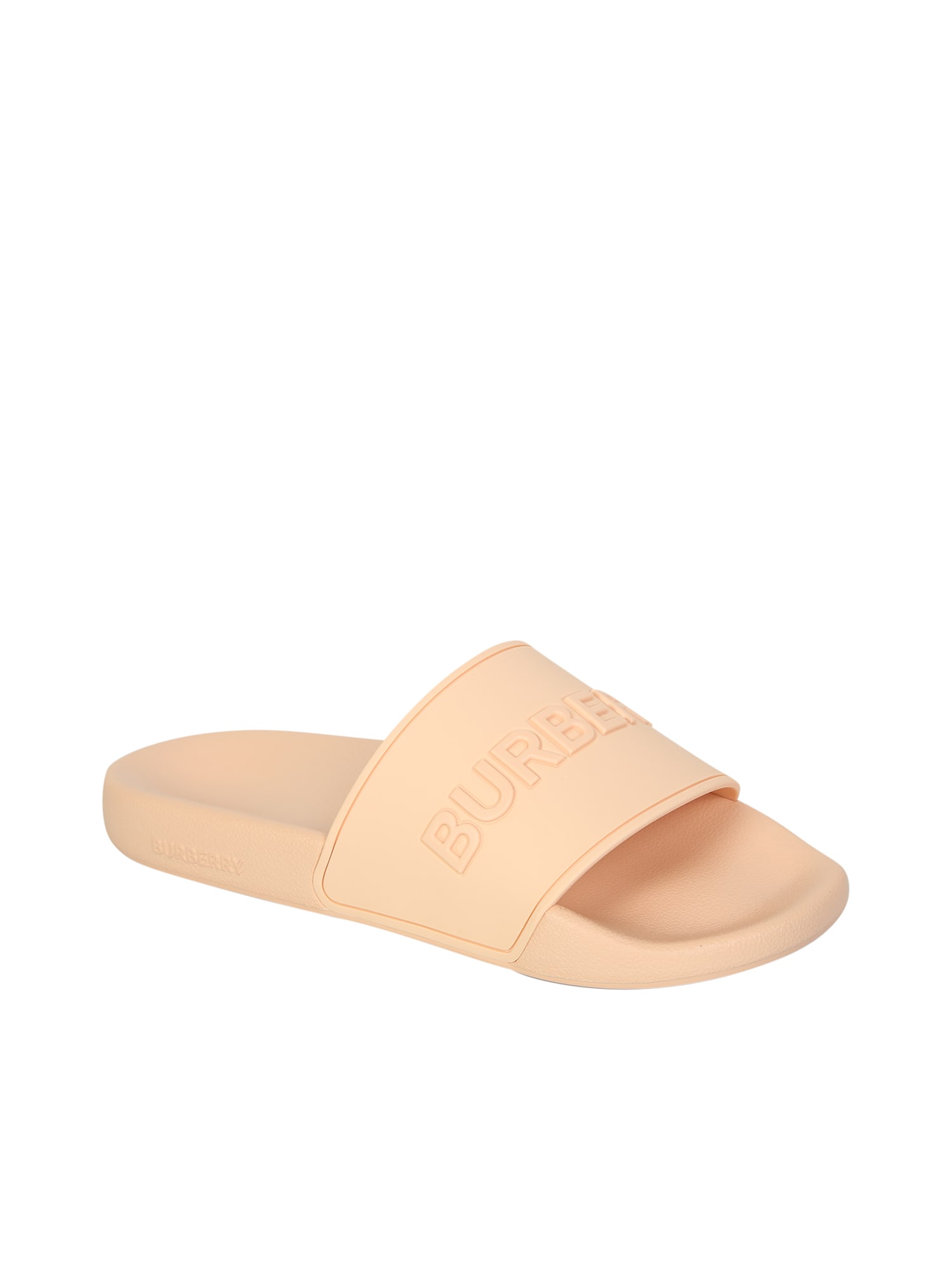 Burberry Pool Slides With Tone-on-tone Logo | italist, ALWAYS LIKE A SALE