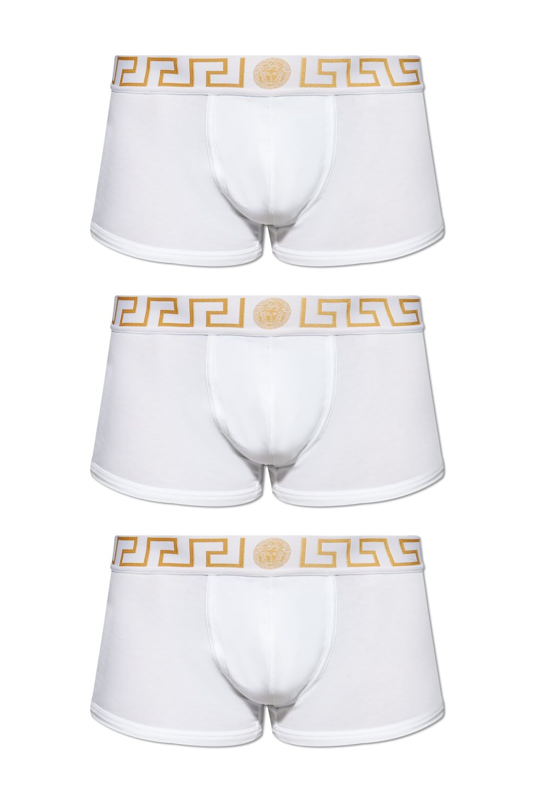 【送料&関税込】Versace Greca Border High Leg Briefs Greca Border High-Waist Briefs | VERSACE US