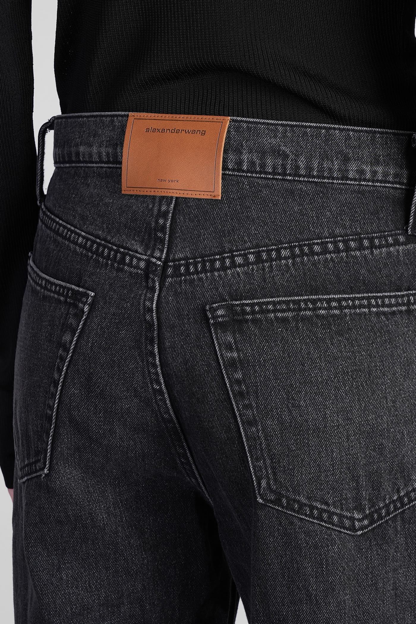 Alexander Wang Jeans In Black Cotton | italist