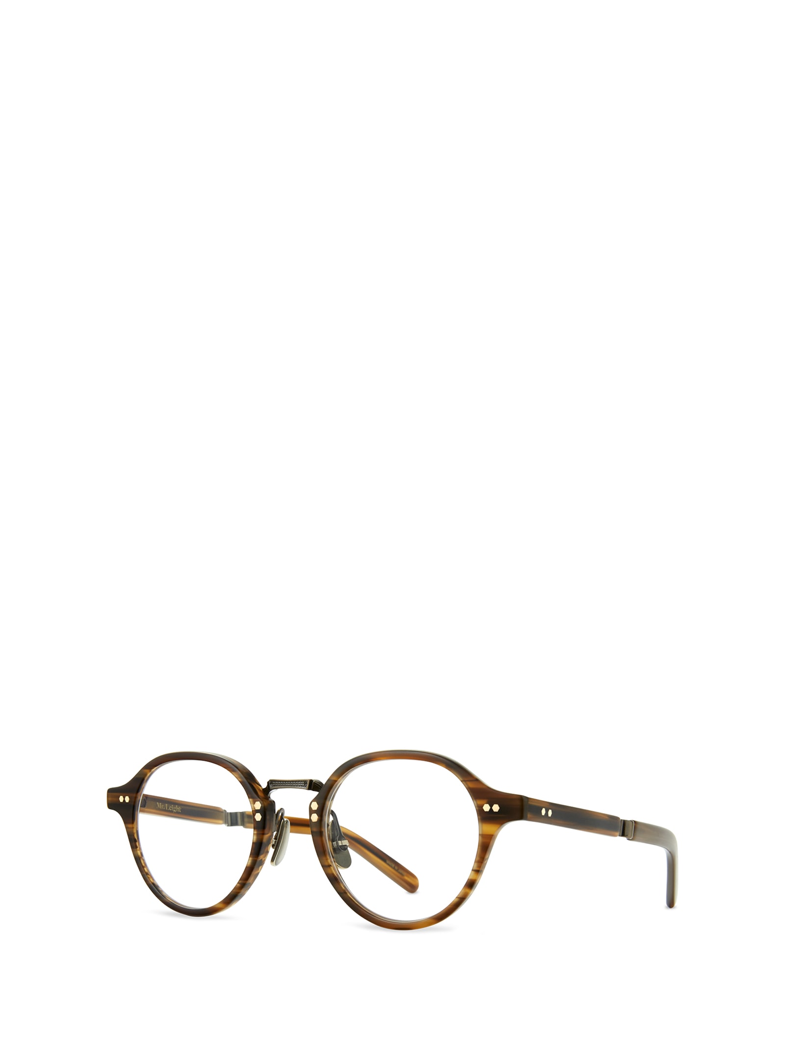 Mr. Leight Spike C Matte Driftwood-antique Gold-matte Driftwood