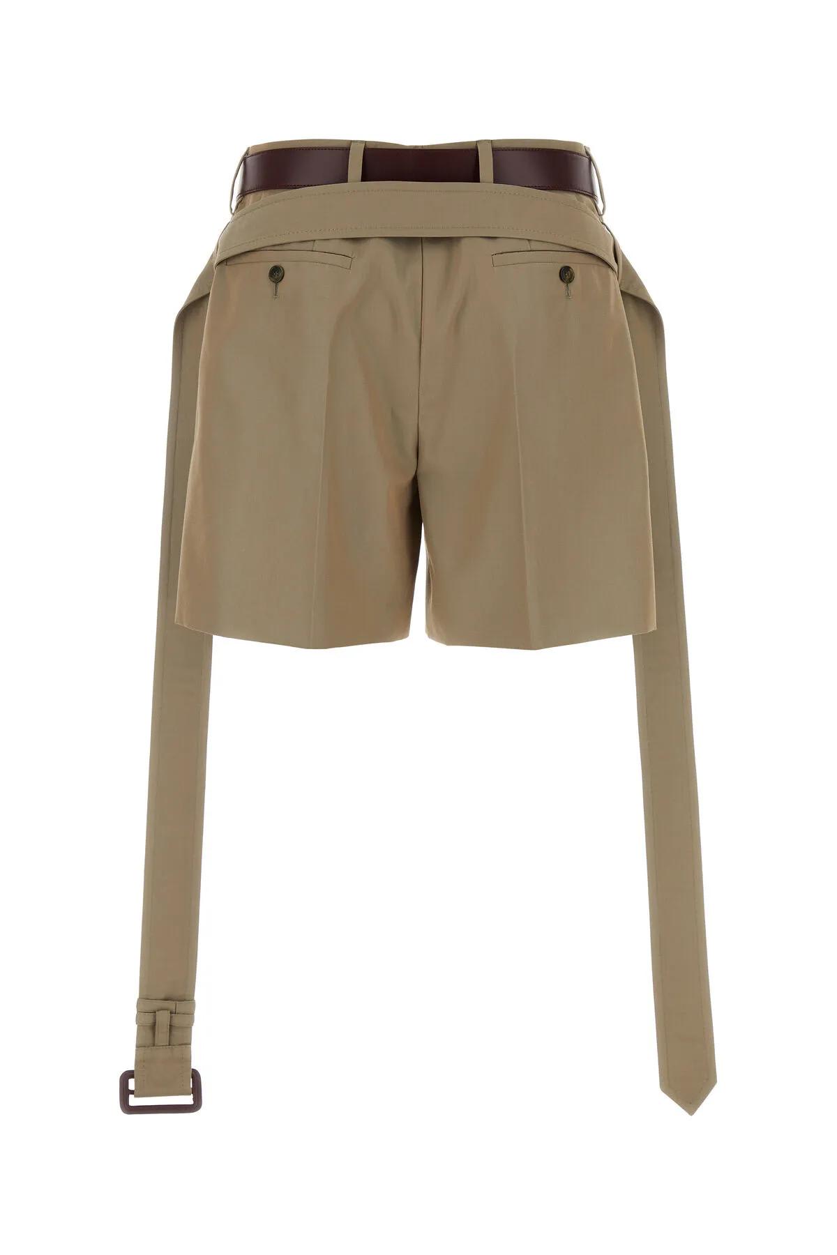 【送料&関税込】Prada Khaki Twill Shorts Prada Khaki Twill Shorts | italist