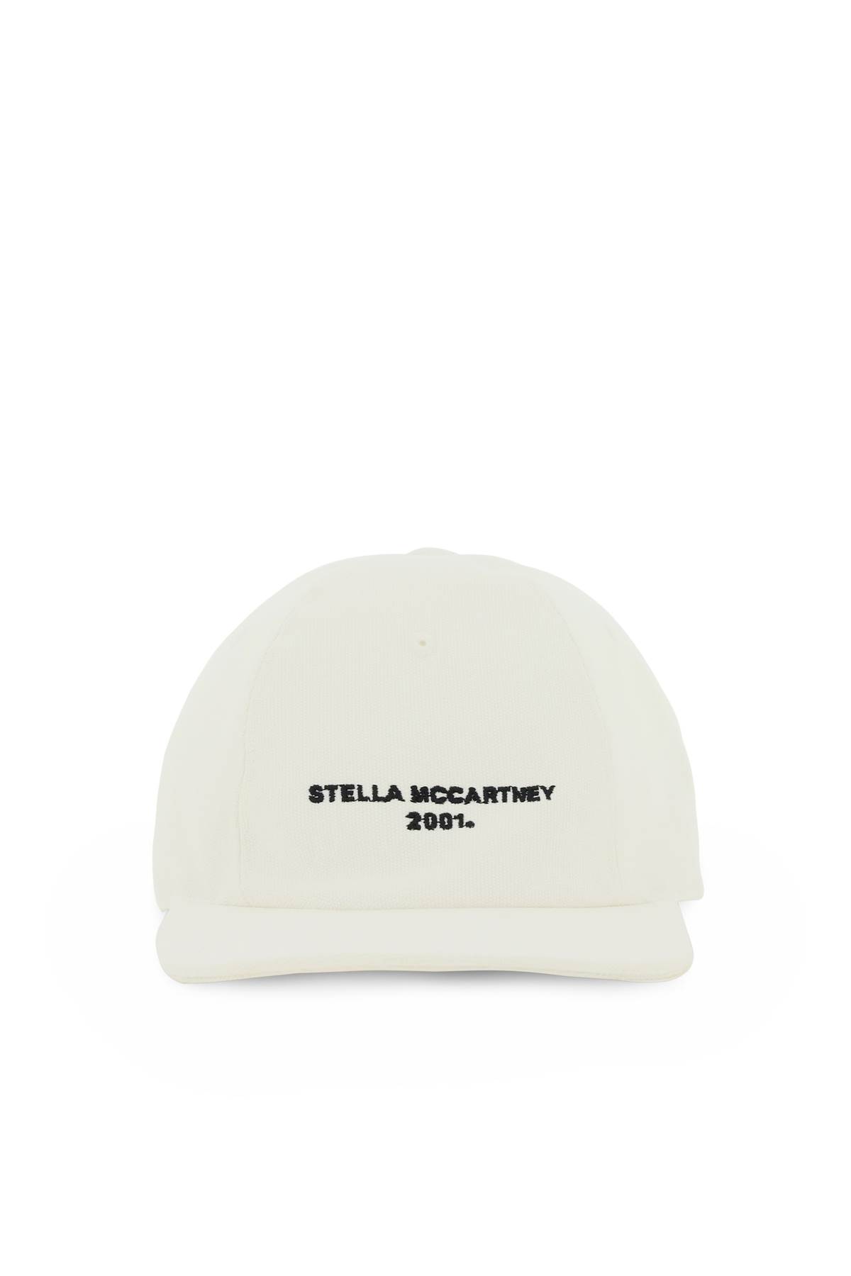キャップ Stella McCartney BASEBALL HAT WITH LOGO EMBROIDERY Stella McCartney Logo Baseball Cap | italist