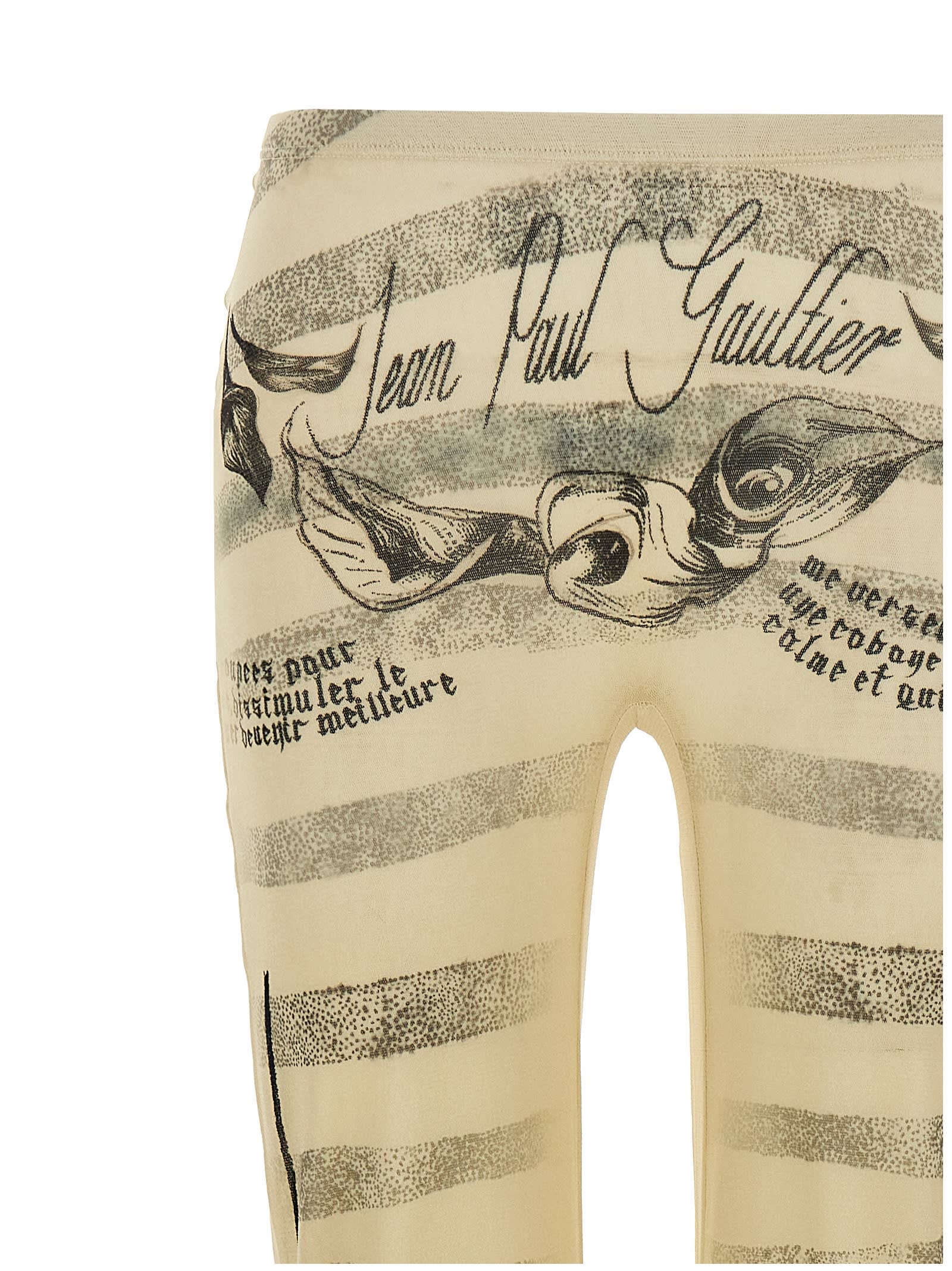 パンツ JeanPaul GAULTIER FW25 PANT STIRPE AIR (TR017M005P 565034) Jean Paul Gaultier Tulle Pants | italist
