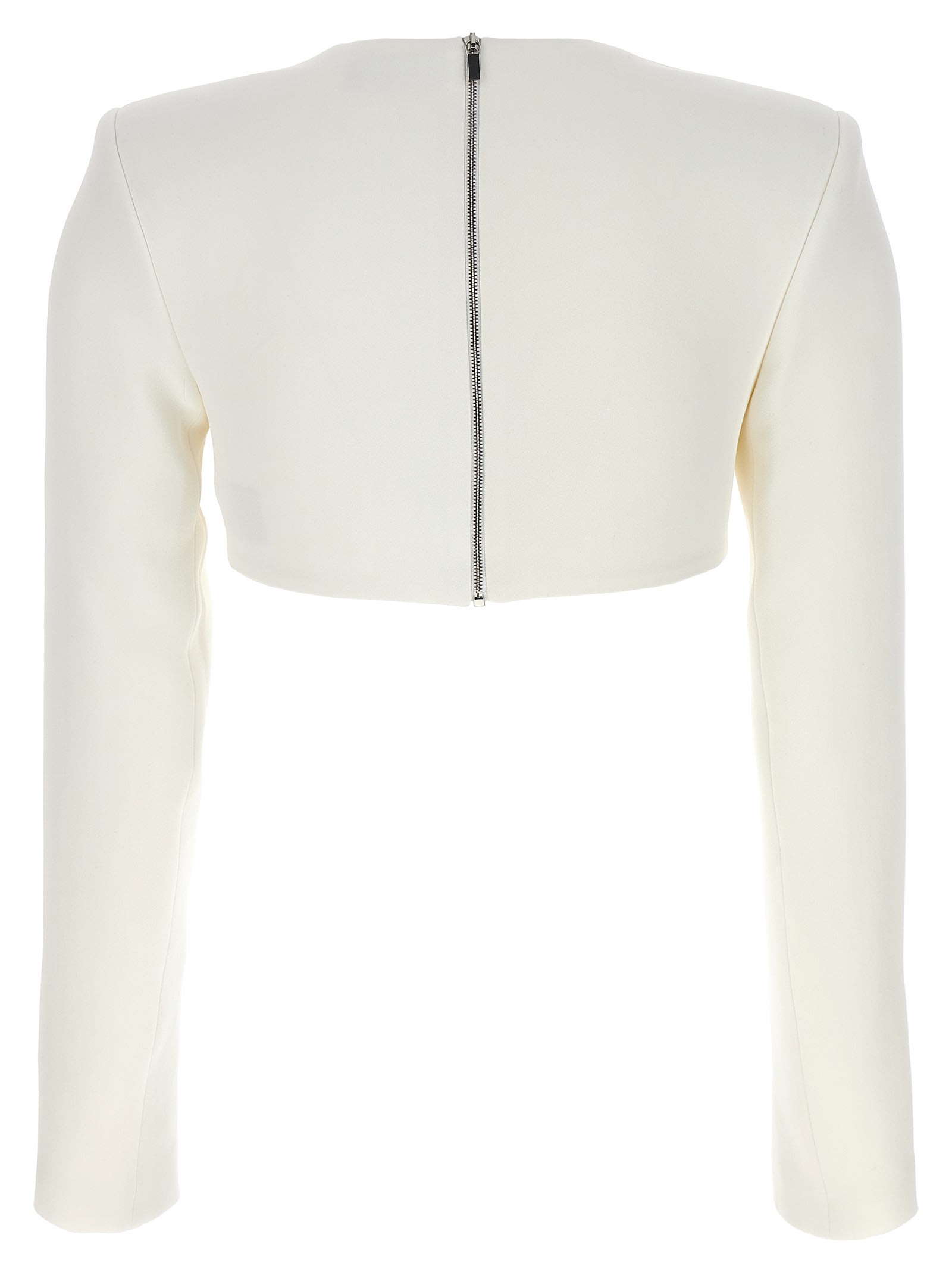 Tシャツ・カットソー DAVID KOMA Top '3D Crystsal Chain and Square Neck' David Koma Top '3d Crystsal Chain And Square Neck' | italist