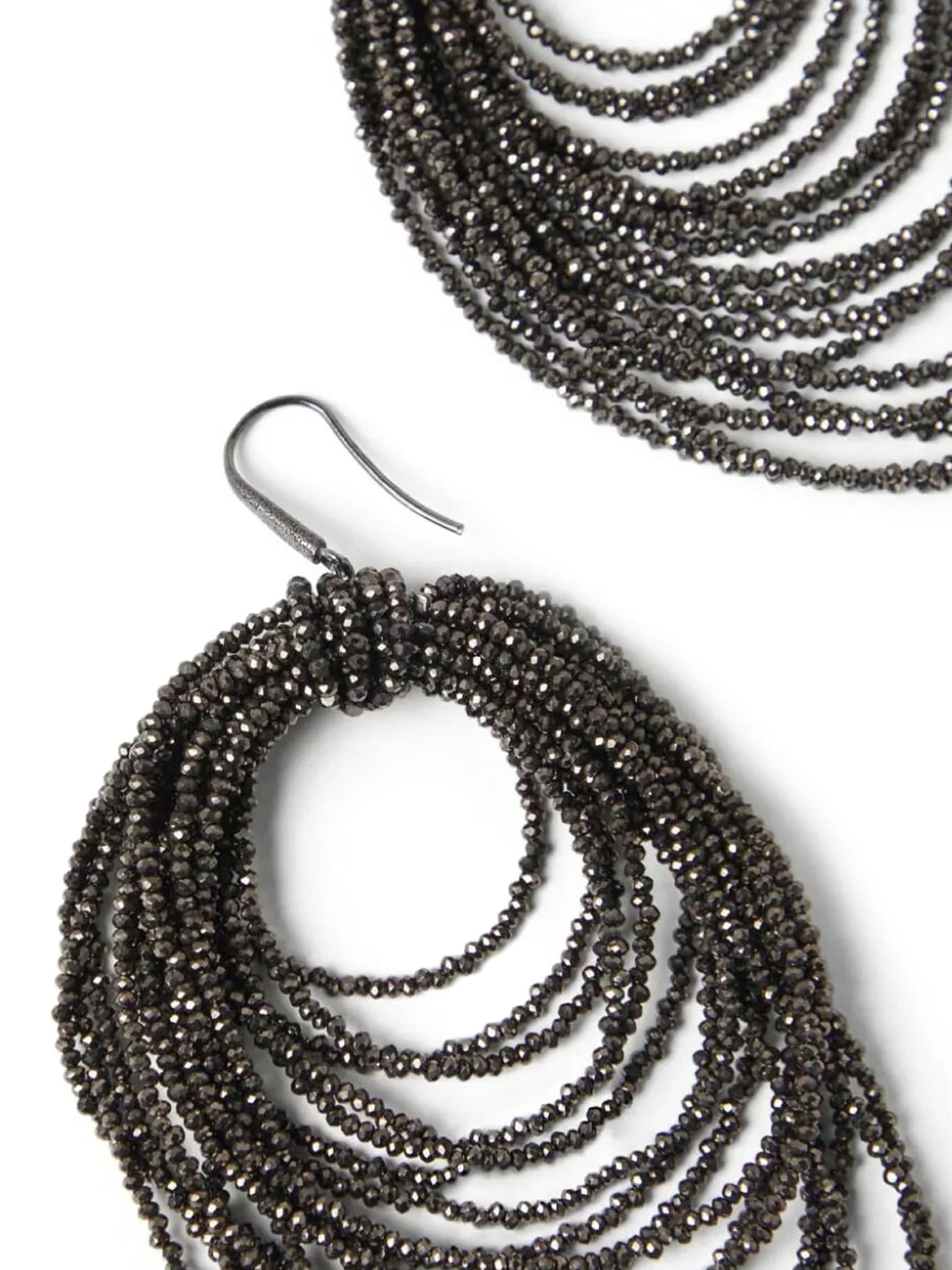 イヤリング BRUNELLO CUCINELLI SILVER BRASS EARRINGS Brunello Cucinelli Earrings and ear cuffs for Women | Online