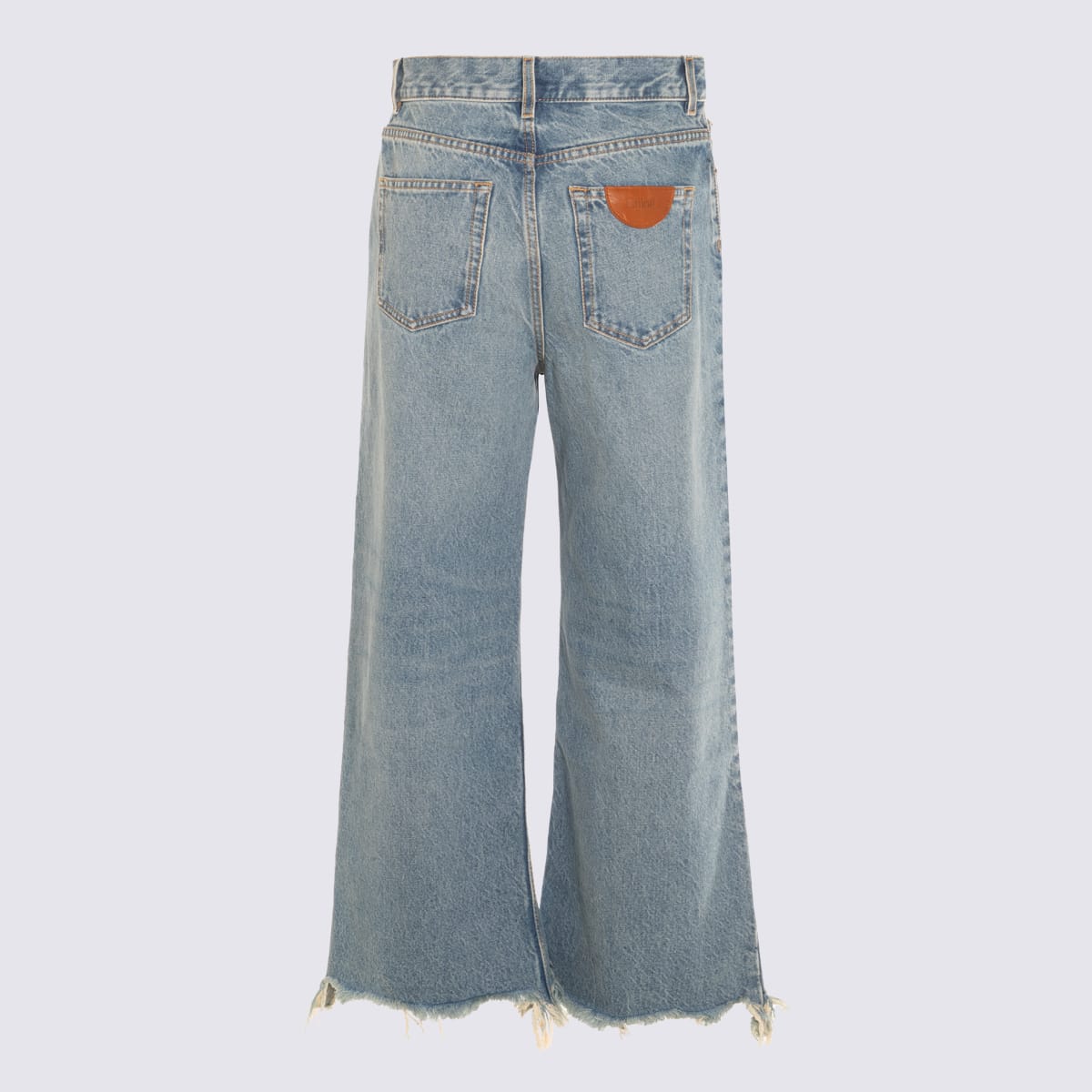 スカート Chloe Gonna Midi In Jeans CHLOE - Denim midi skirt | Leam Roma - Luxury Shopping Online