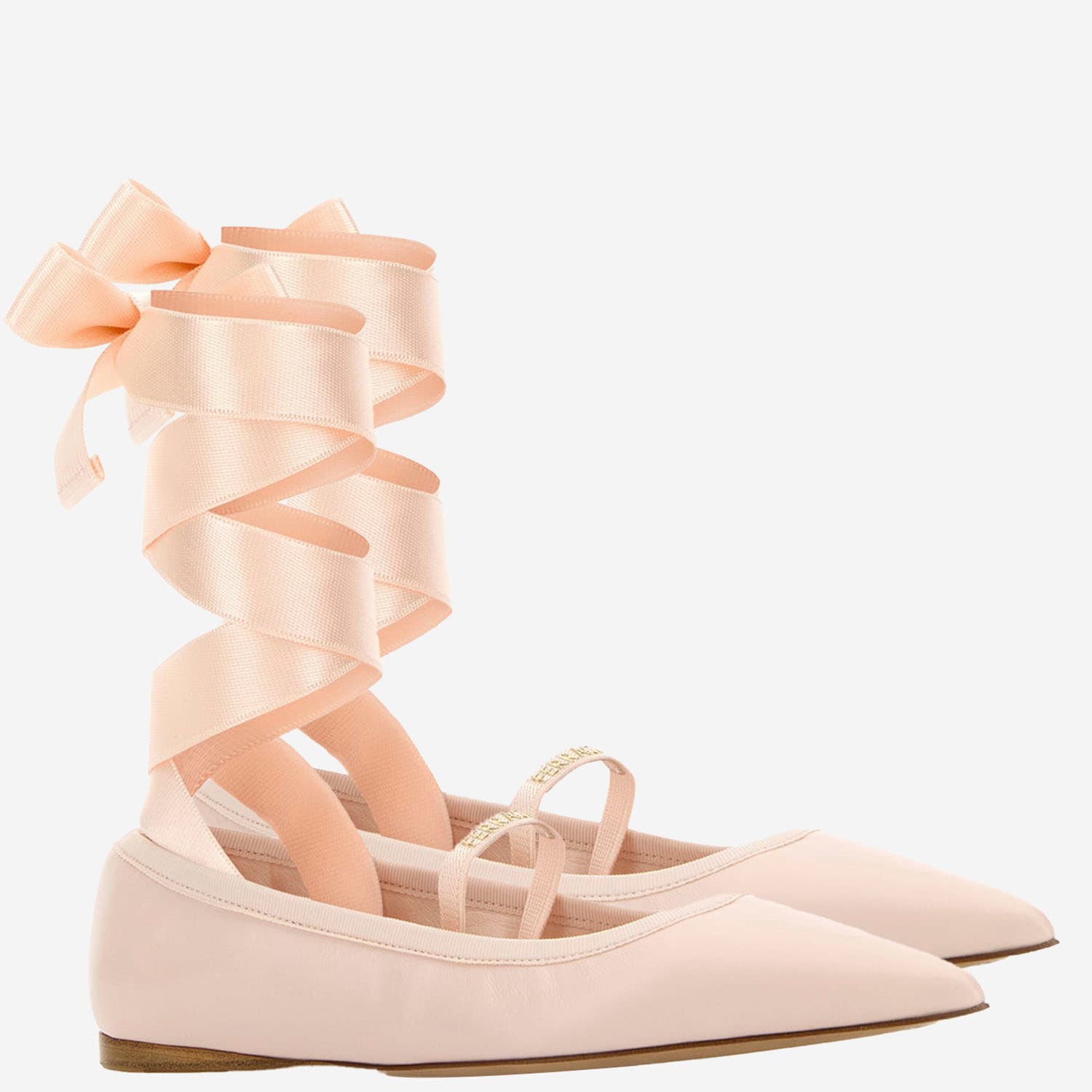 【送料&関税込】Ferragamo Carice Ballet Shoes In Pink Leathe Ferragamo Carice Ballet Shoes In Pink Leather | italist