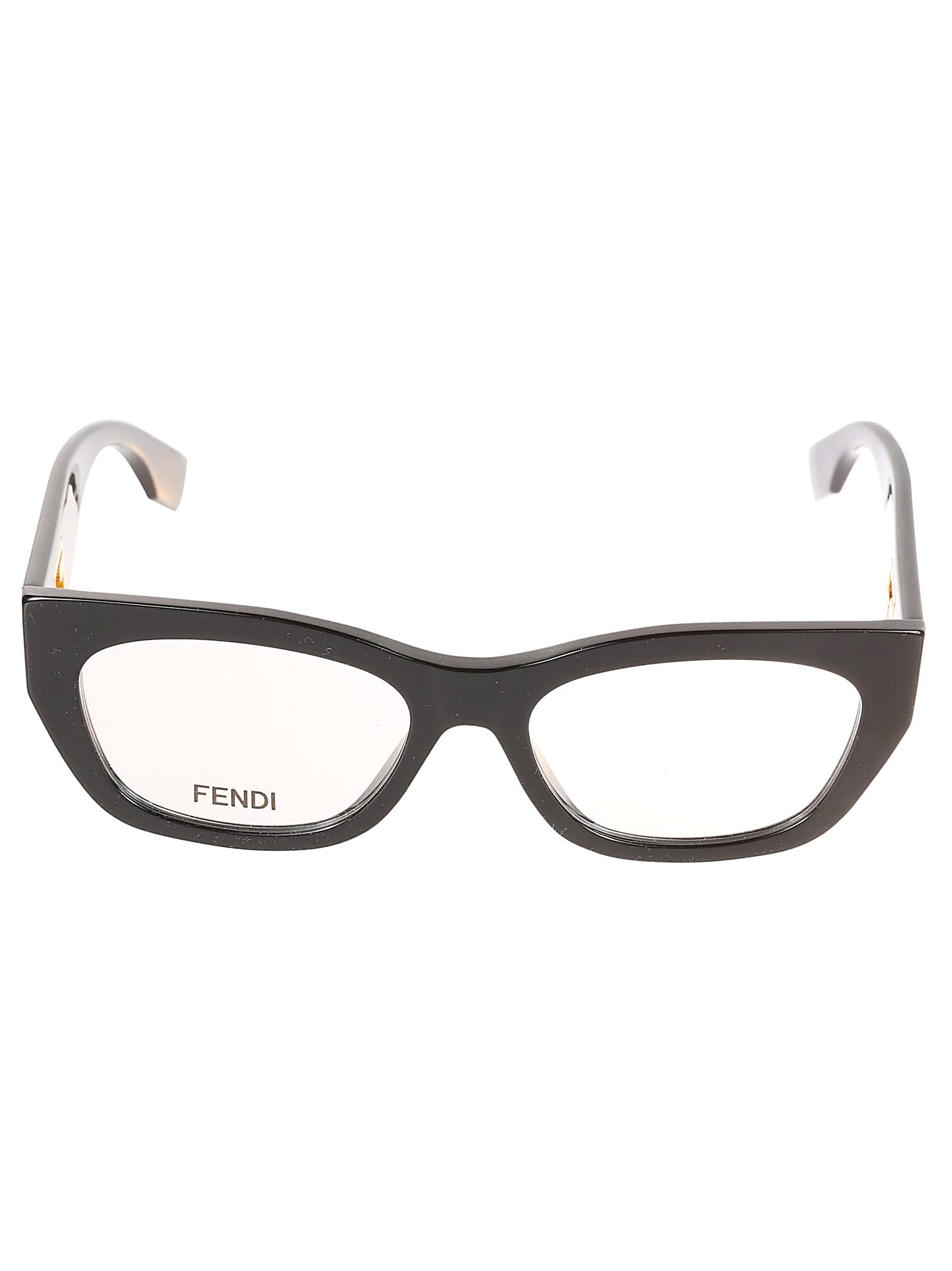 【送料&関税込】Fendi Cat-eye Logo Sided Glasses Fendi Cat-eye Metal Logo Sided Glasses | italist