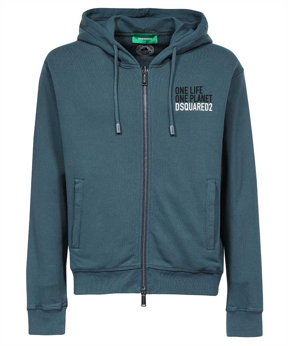 VIP★大人気 DSQUARED2 'REVERSE TIE&DYED' HOODIE DSquared2 Cool Fit Hoodie Sweatshirt
