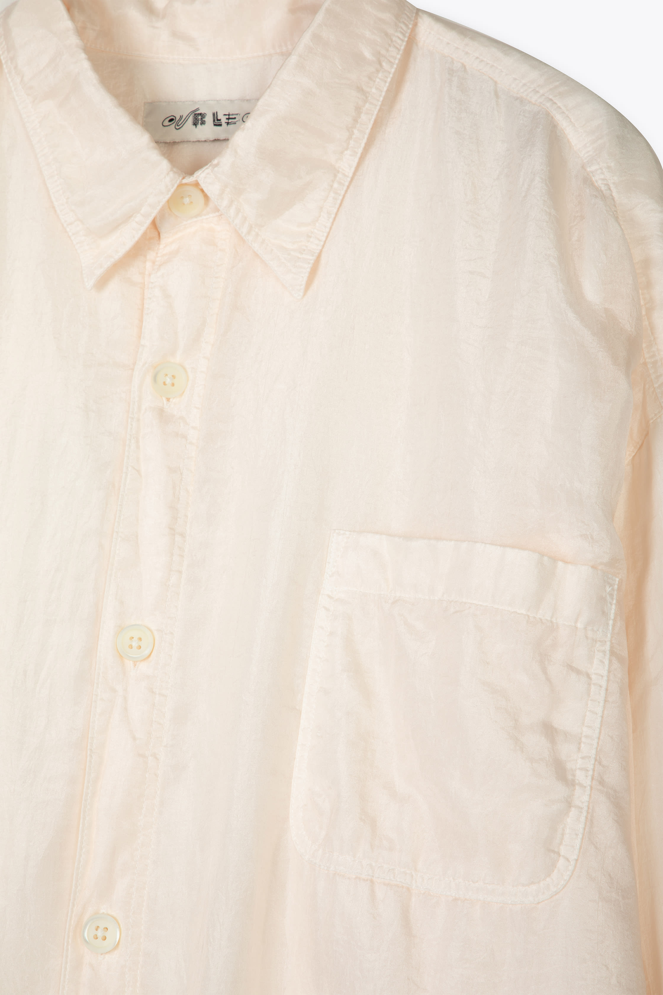 Our Legacy Darling Shirt Champagne Silk Blend Shirt