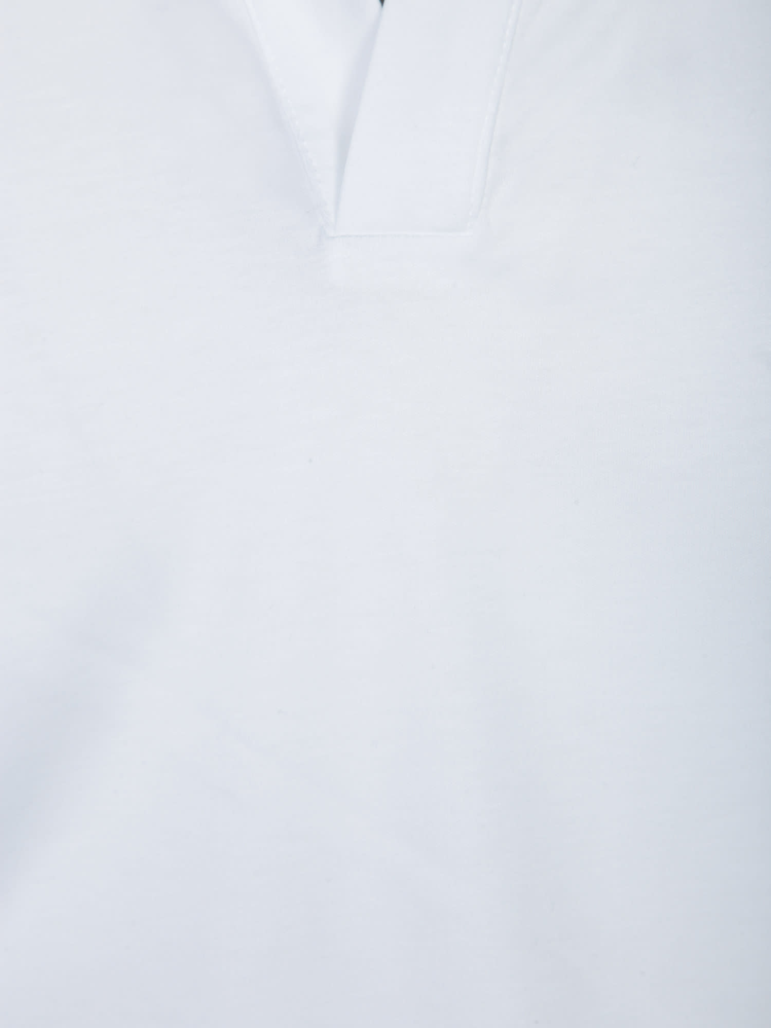 【送料&関税込】Herno White Derby Interlock Polo Herno White Derby Interlock Polo | italist