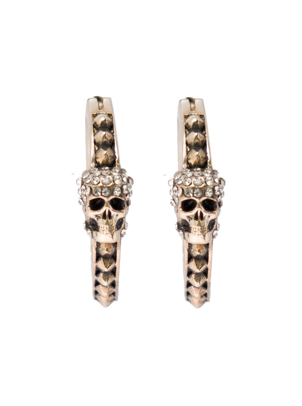 【Alexander McQueen】スケルトンリング ☆送料関税込☆ Alexander McQueen ◇ ロゴ＆スカル リング (alexander mcqueen