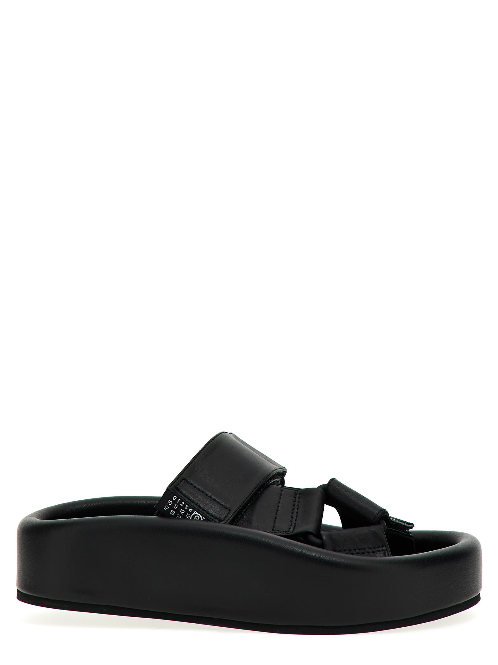 MM6 Maison Margiela Leather Sandals サンダル 通販 | italist