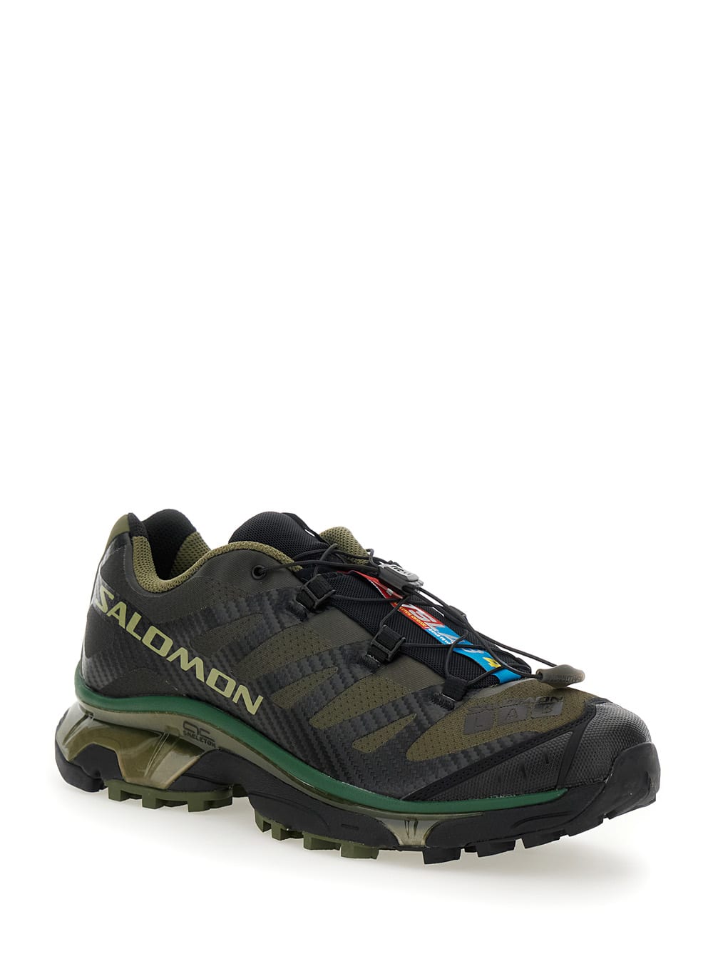 【送料&関税込】Salomon xt-4 Og Green Sneakers With Drawstri Salomon 'xt-4 Og' Green Sneakers With Drawstring In Mesh And