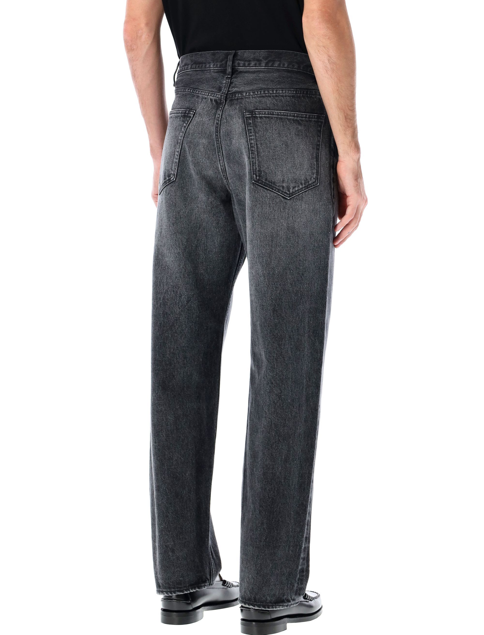 断*中様 AURALEE SELVEDGE FADED HEAVY DENIM Namu Shop - Auralee Selvedge Faded Heavy Denim Pants - Faded Indigo