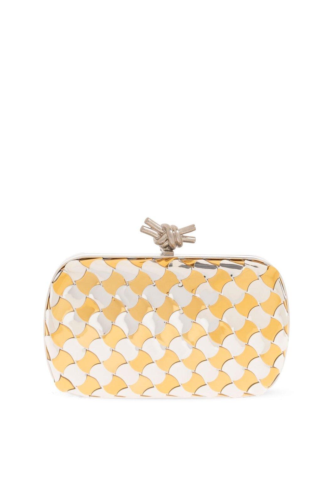 【関税込】BOTTEGA VENETA ミニ ノット チャーム ローズ Bottega Veneta 'knot Small' Handbag | italist