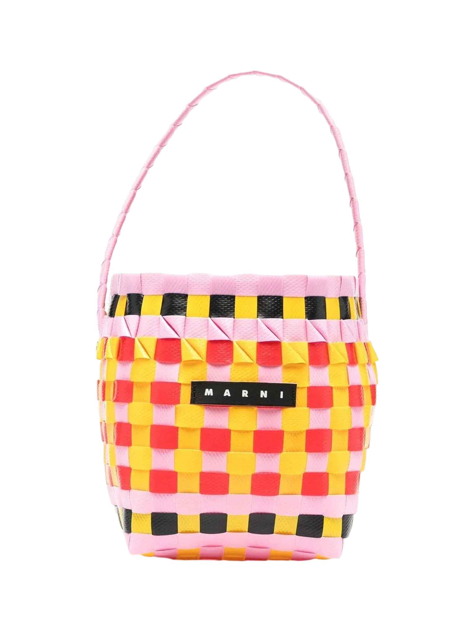 Marni Kids Multicolor Pod Bucket Tote