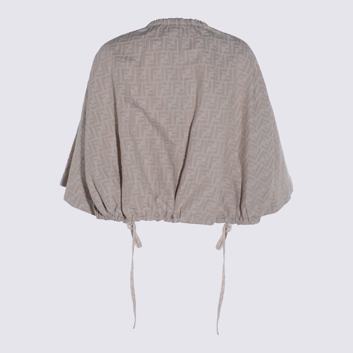 アウターその他 FENDI BEIGE COTTON CASUAL JACKET Fendi Beige Cotton Casual Jacket | italist