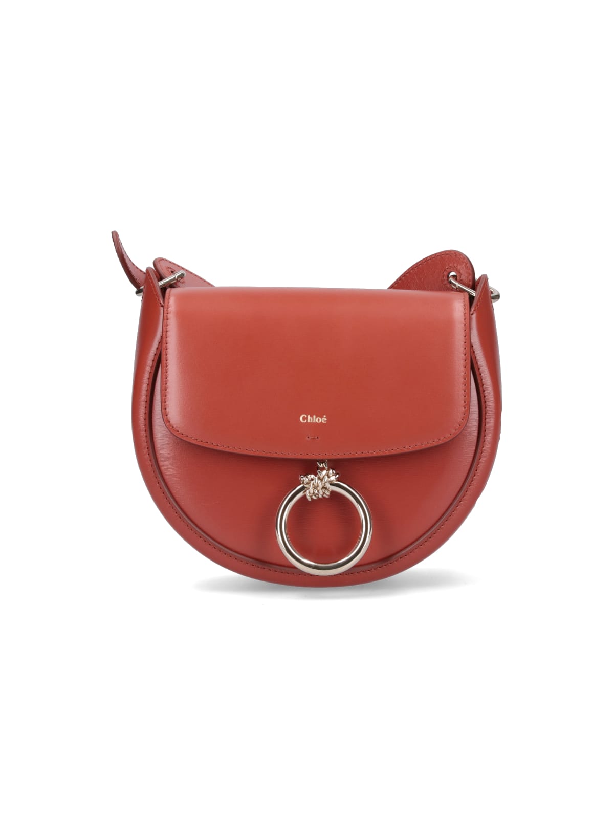 【Chloe】Brick Leather Small Arlene Crossbody Bag Chloé Brick Leather Small Arlene Crossbody Bag | italist