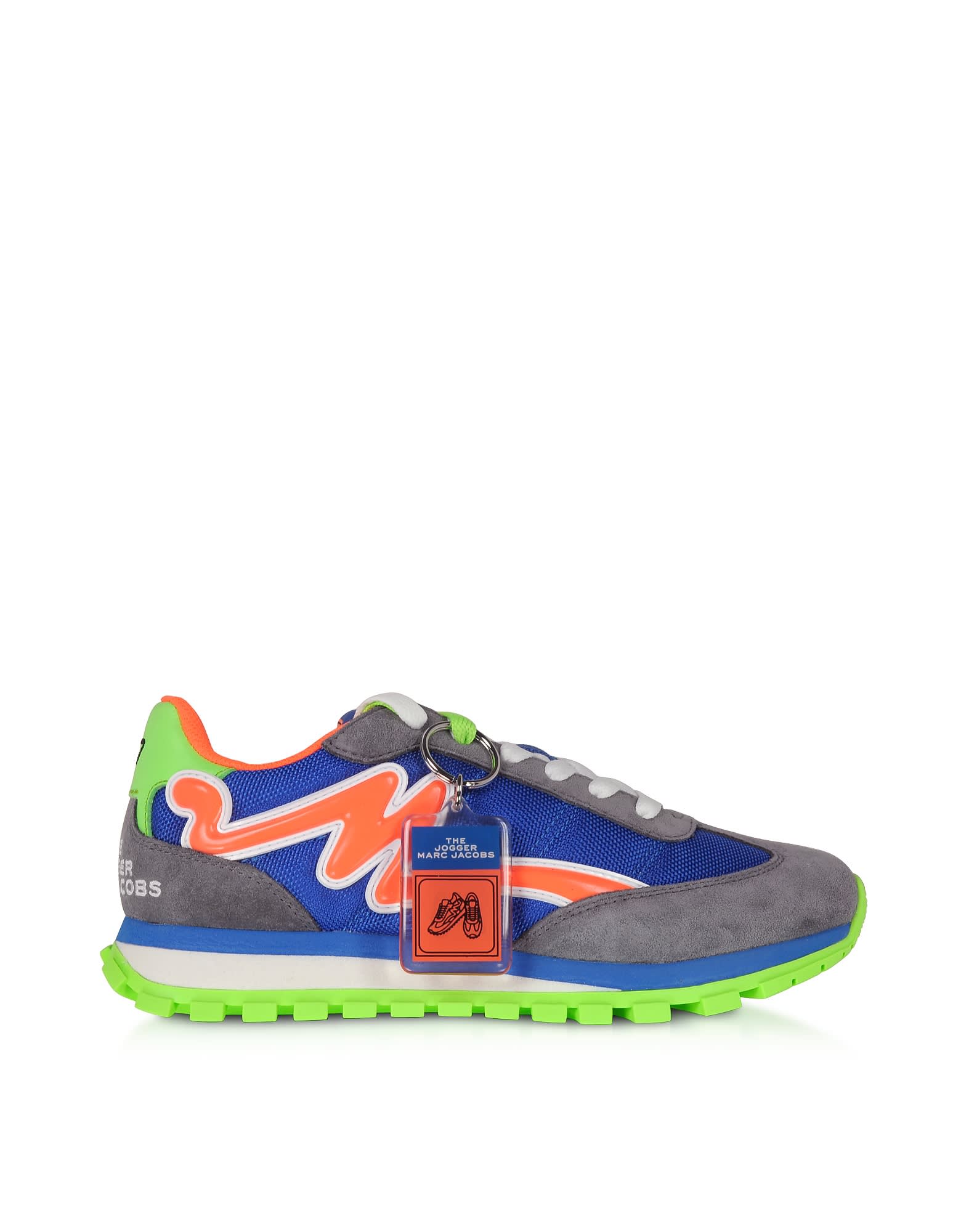 Marc Jacobs The Jogger Colorblock Sneakers In Blue