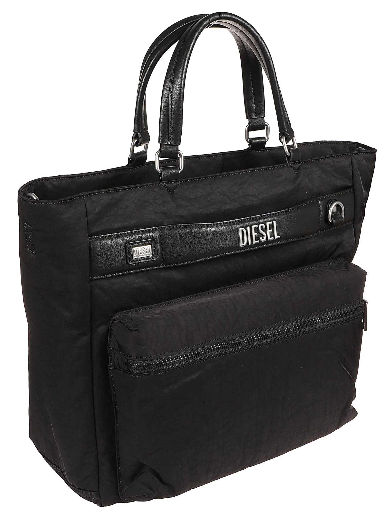 DIESEL logos briefcase ウォッシュドナイロン ブリーフケース ☆人気【DIESEL】LOGOS ブリーフケース ウォッシュドナイロン