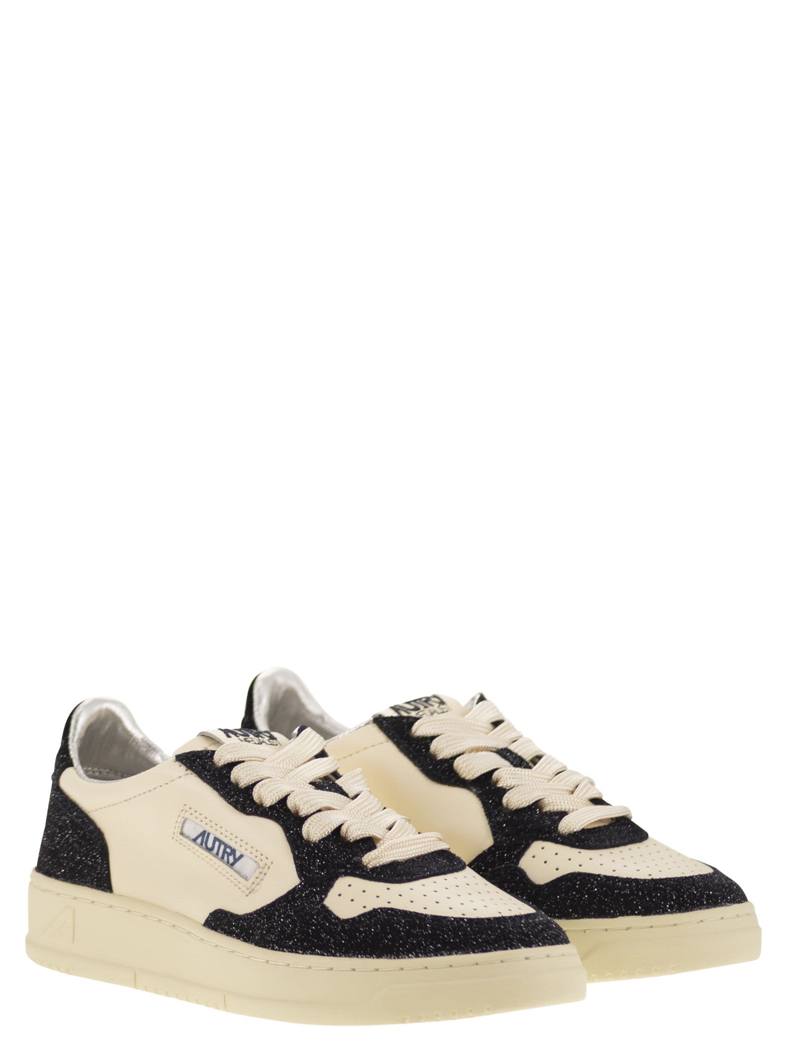 スニーカー AUTRY MEDALIST LOW - Sneakers with two-tone glitter Autry Medalist Low - Sneakers With Two-tone Glitter