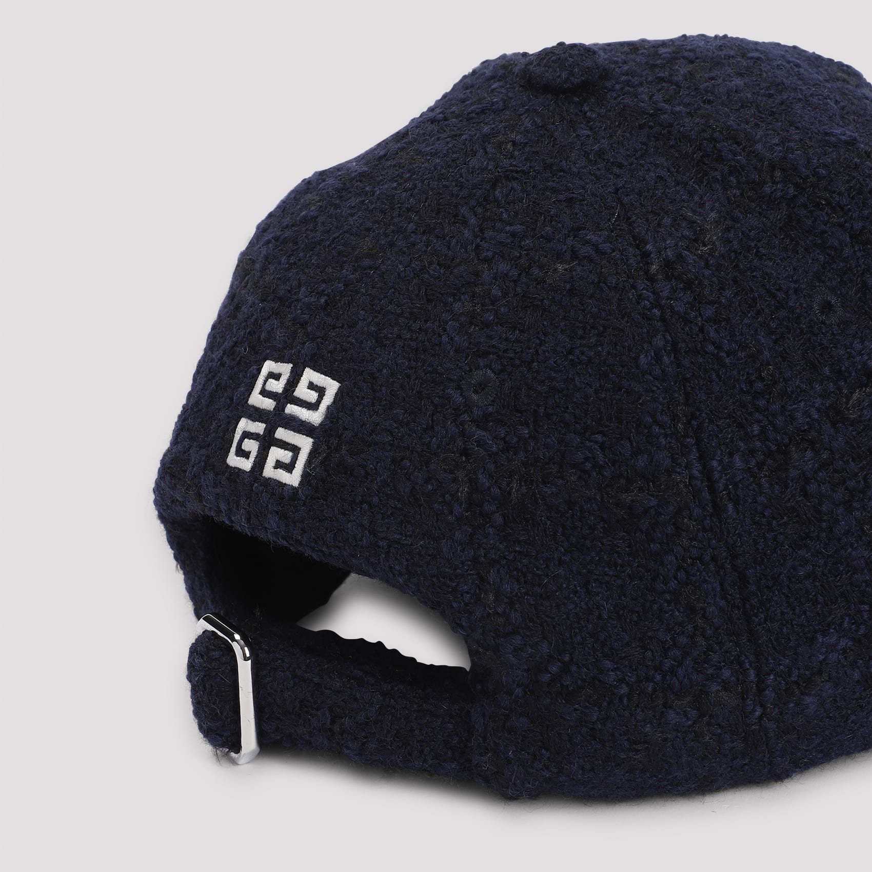 【送料&関税込】Dark Blue Tweed Givenchy Baseball Cap Dark Blue Tweed Givenchy Baseball Cap | italist