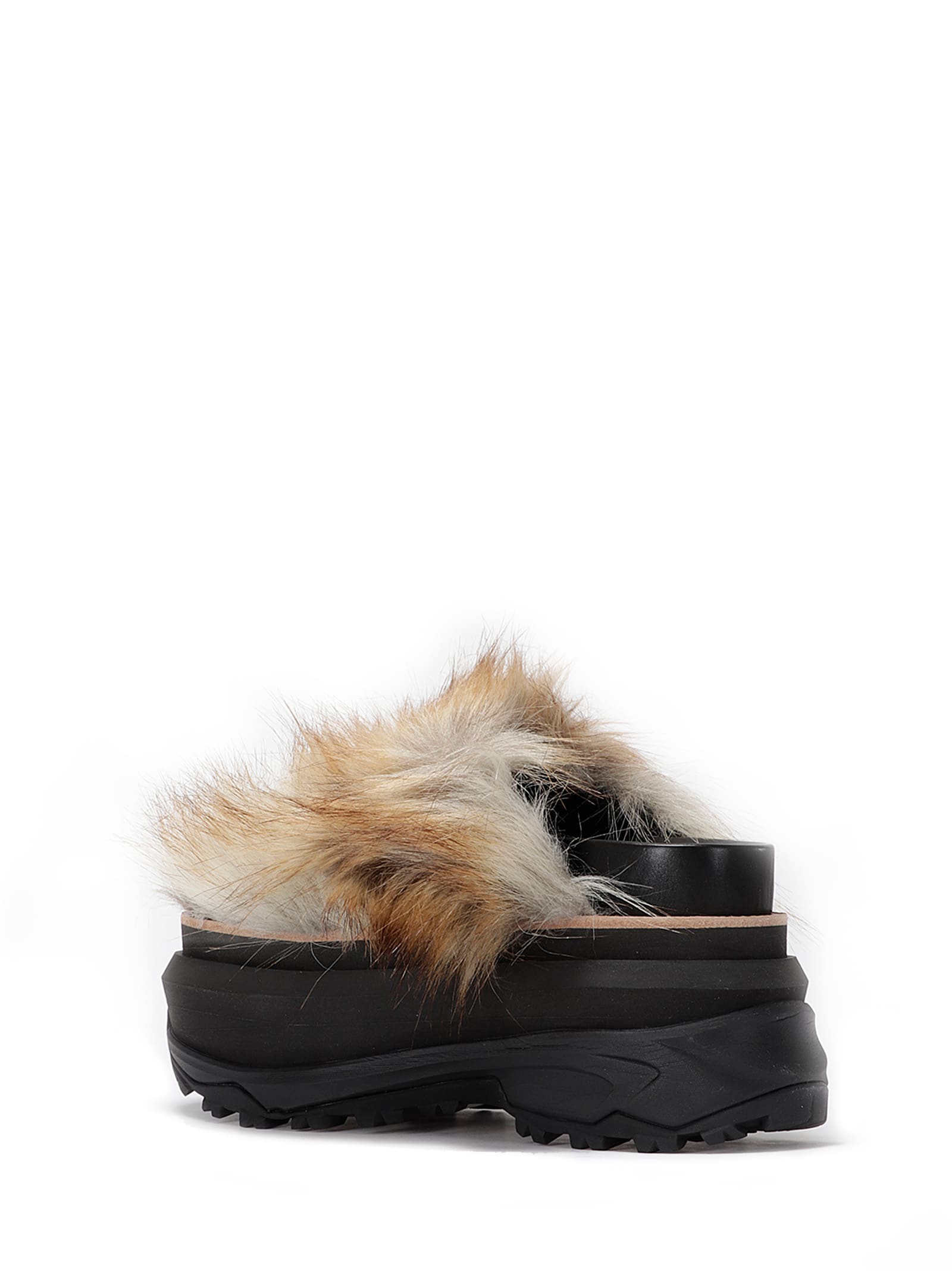 国内より1WEEK【sacai】Faux Fur Sandals Sacai Faux Fur Sandals | italist