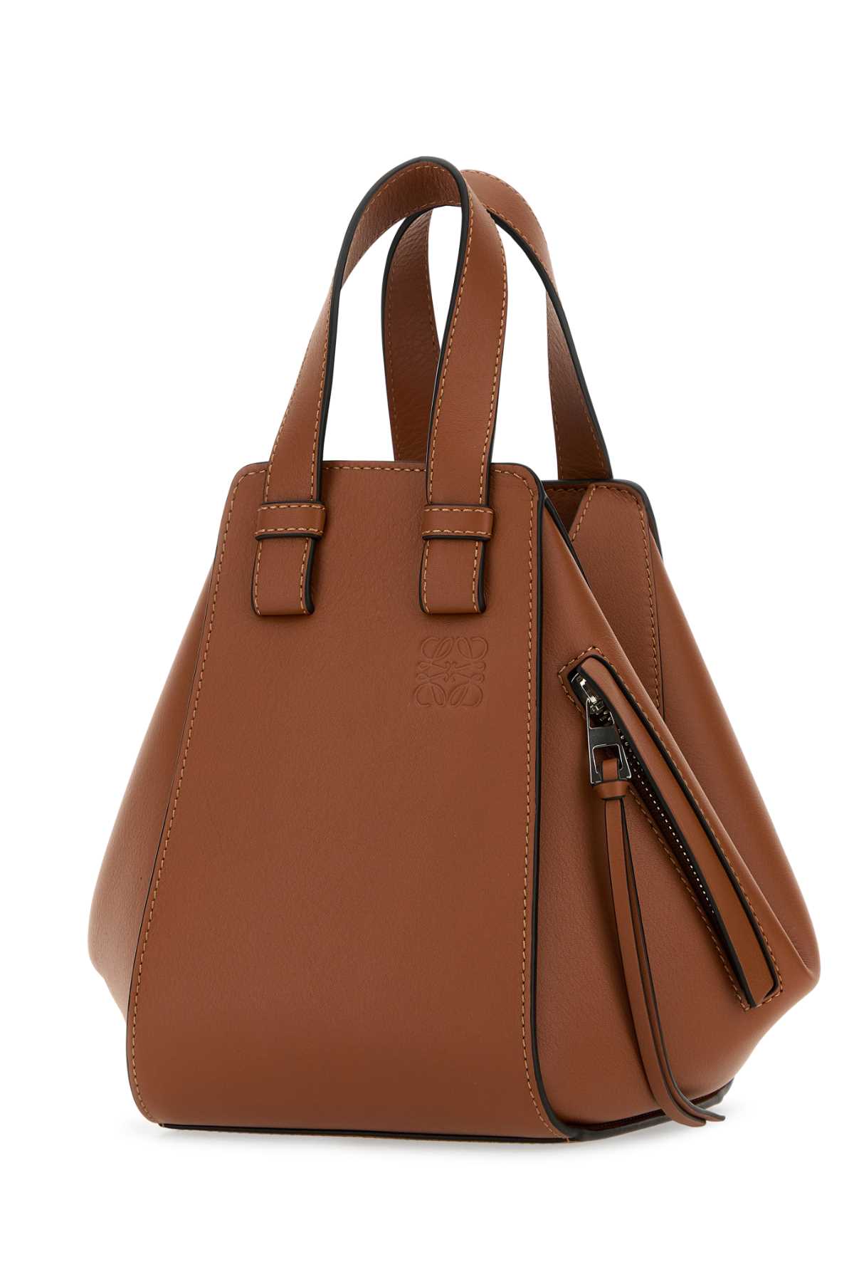 ハンドバッグ Loewe Caramel Leather Compact Hammock Handbag Loewe Caramel Leather Compact Hammock Handbag | italist