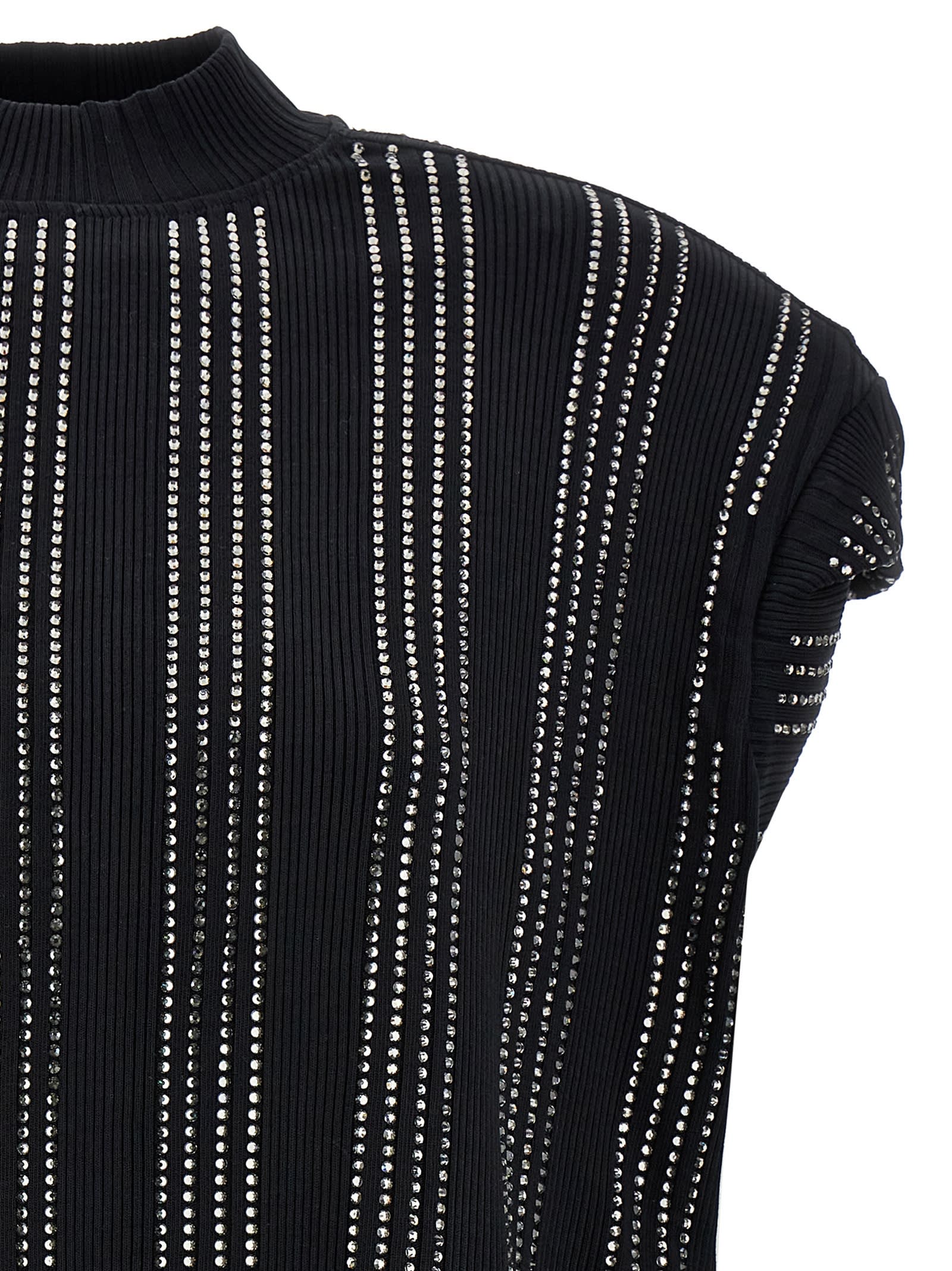 ワンピース THE ATTICO 'Laurie' dress Black 247WCA359J048T Black midi dress for Women | THE ATTICO®