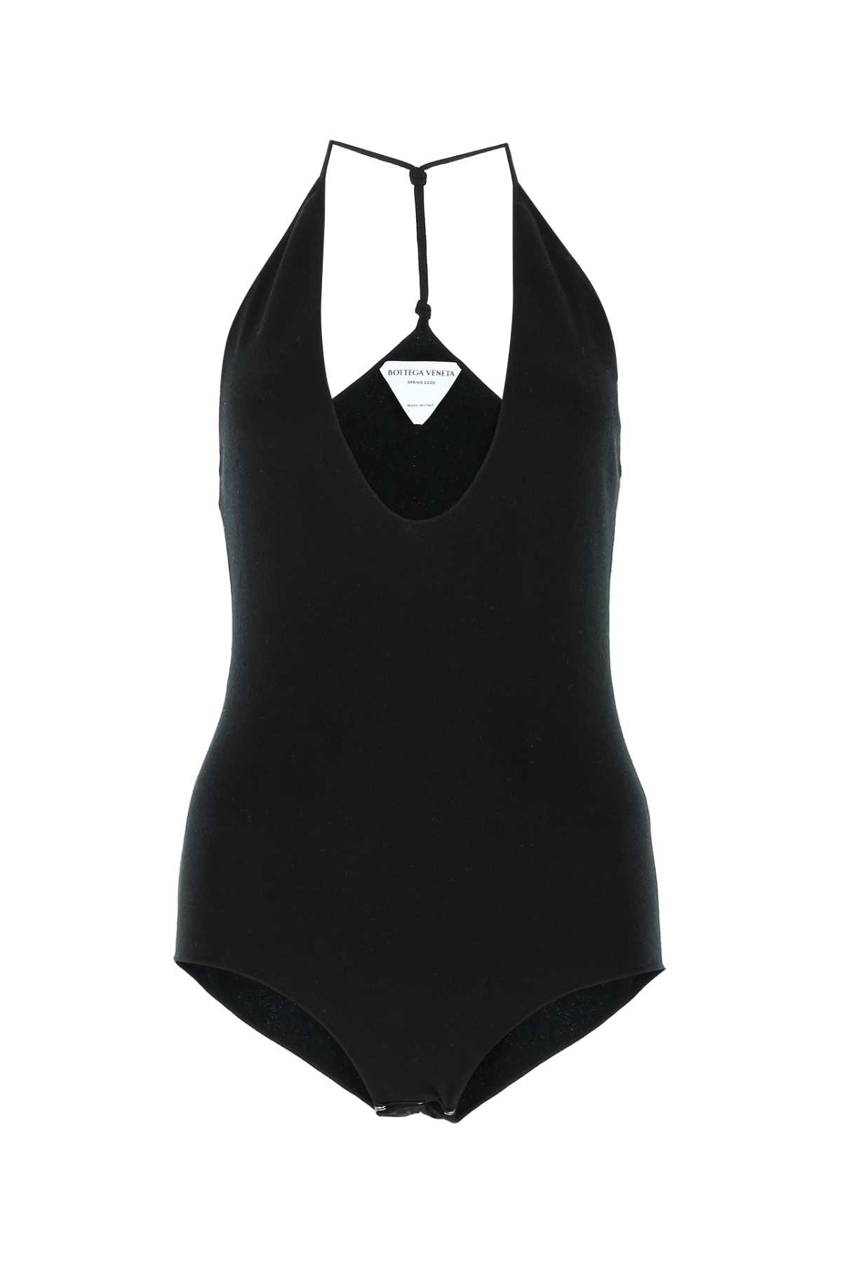【送料&関税込】Bottega Veneta Black Cashmere Blend Bodysuit Bottega Veneta Black Cashmere Blend Bodysuit | italist