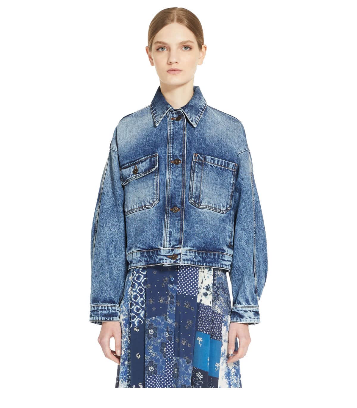 WEEKEND MAX MARA　ASSENZI デニムジャケット Weekend Max Mara Max Mara Weekend Assenzi Denim Jacket