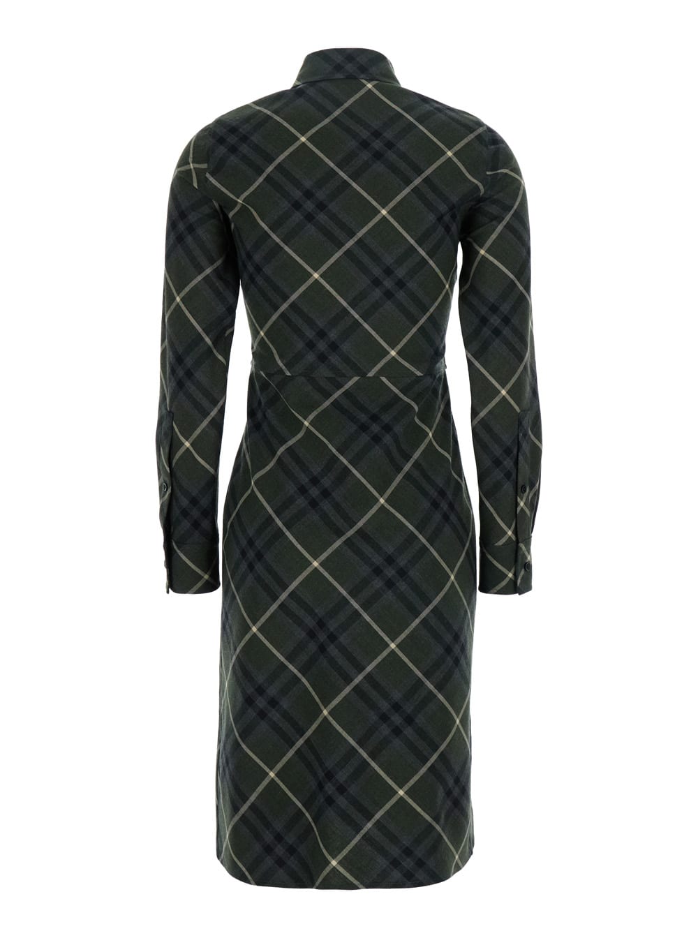 chemisier check dress