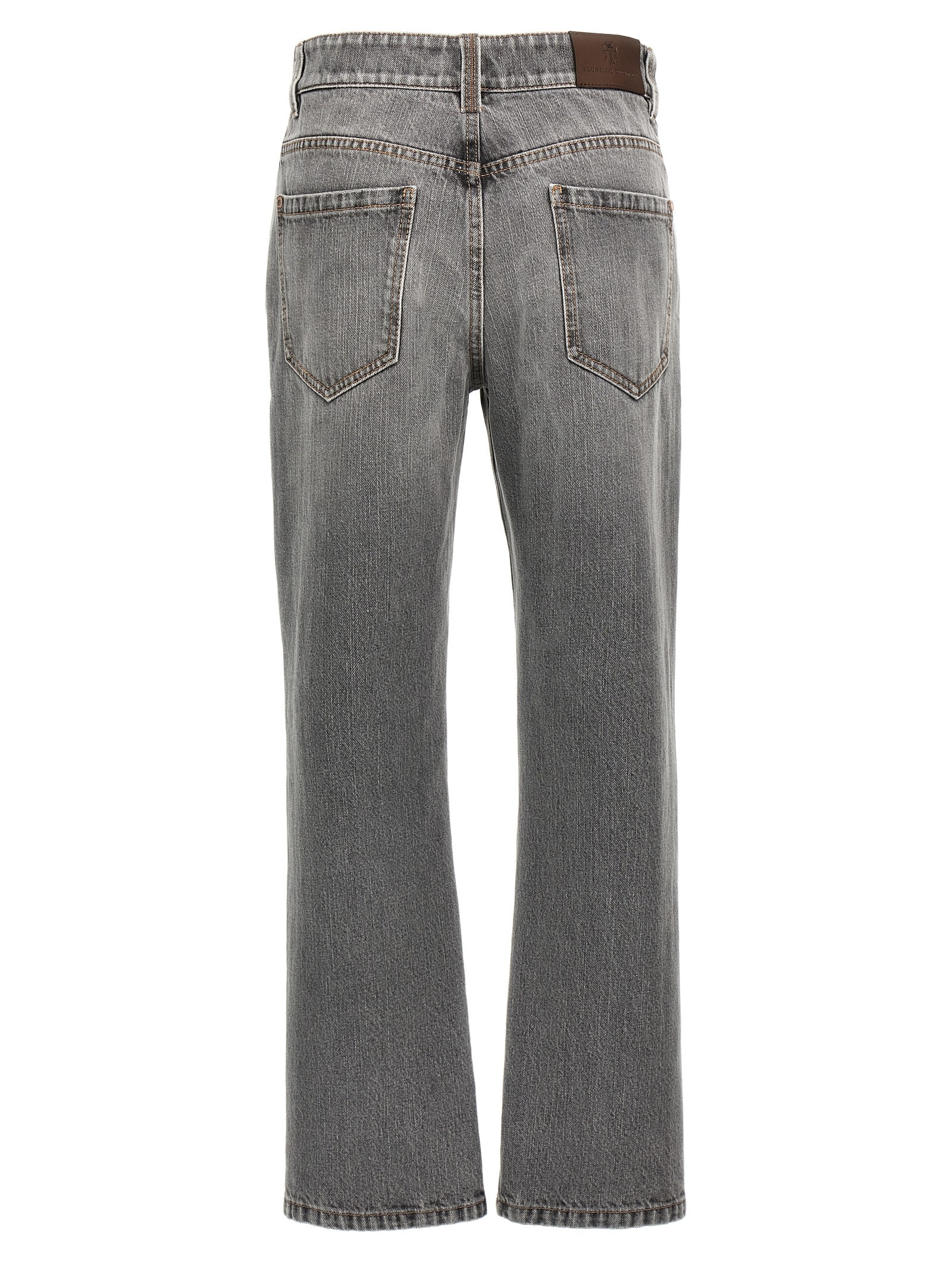 デニム・ジーパン BRUNELLO CUCINELLI FW25 Jeans Monile (MP065P5679 C8339) Brunello Cucinelli Jeans Monile - Blue - Women | MP065P5679C8339