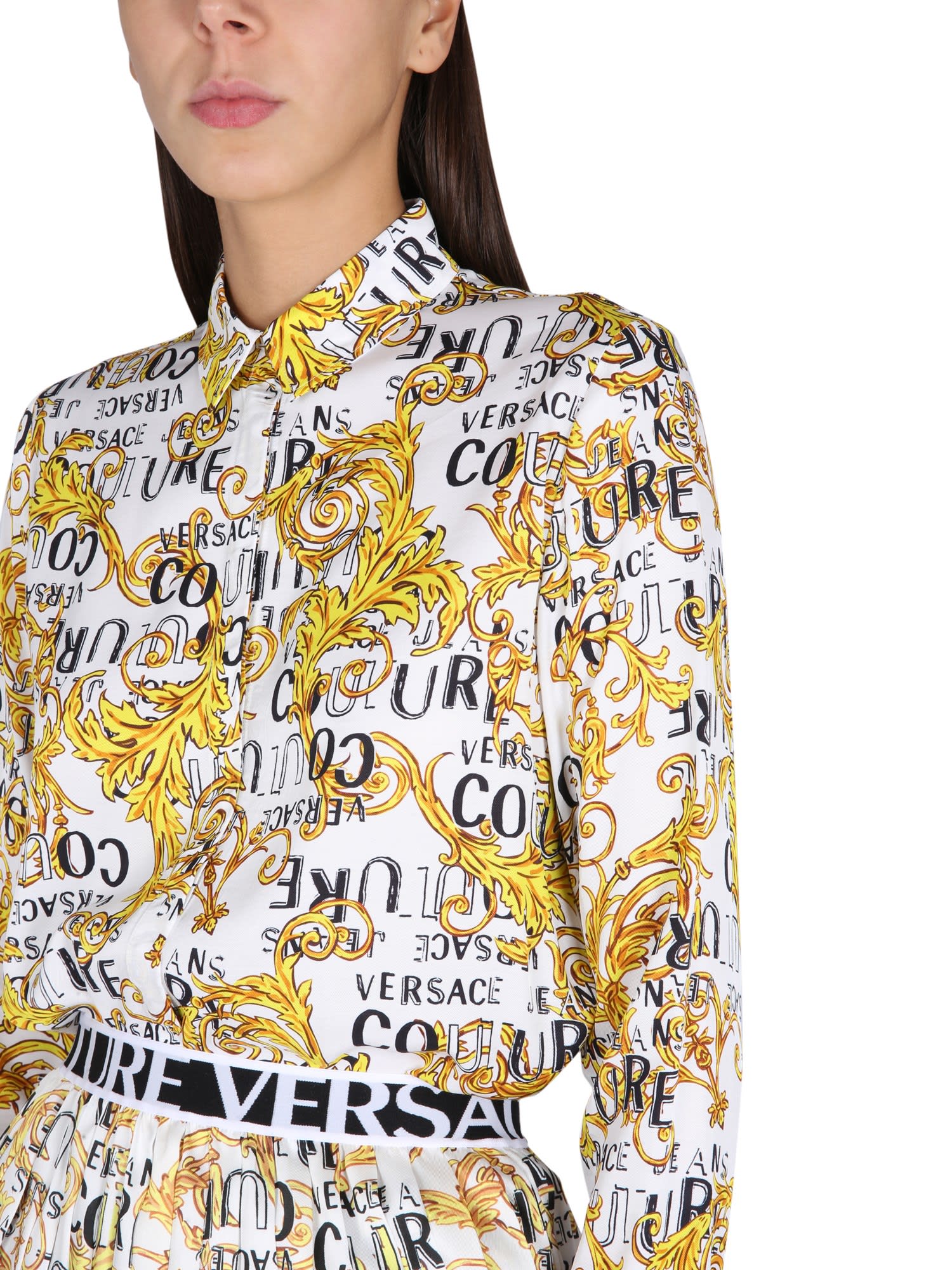 Versace Jeans Couture Baroque Patterned Shirt | italist