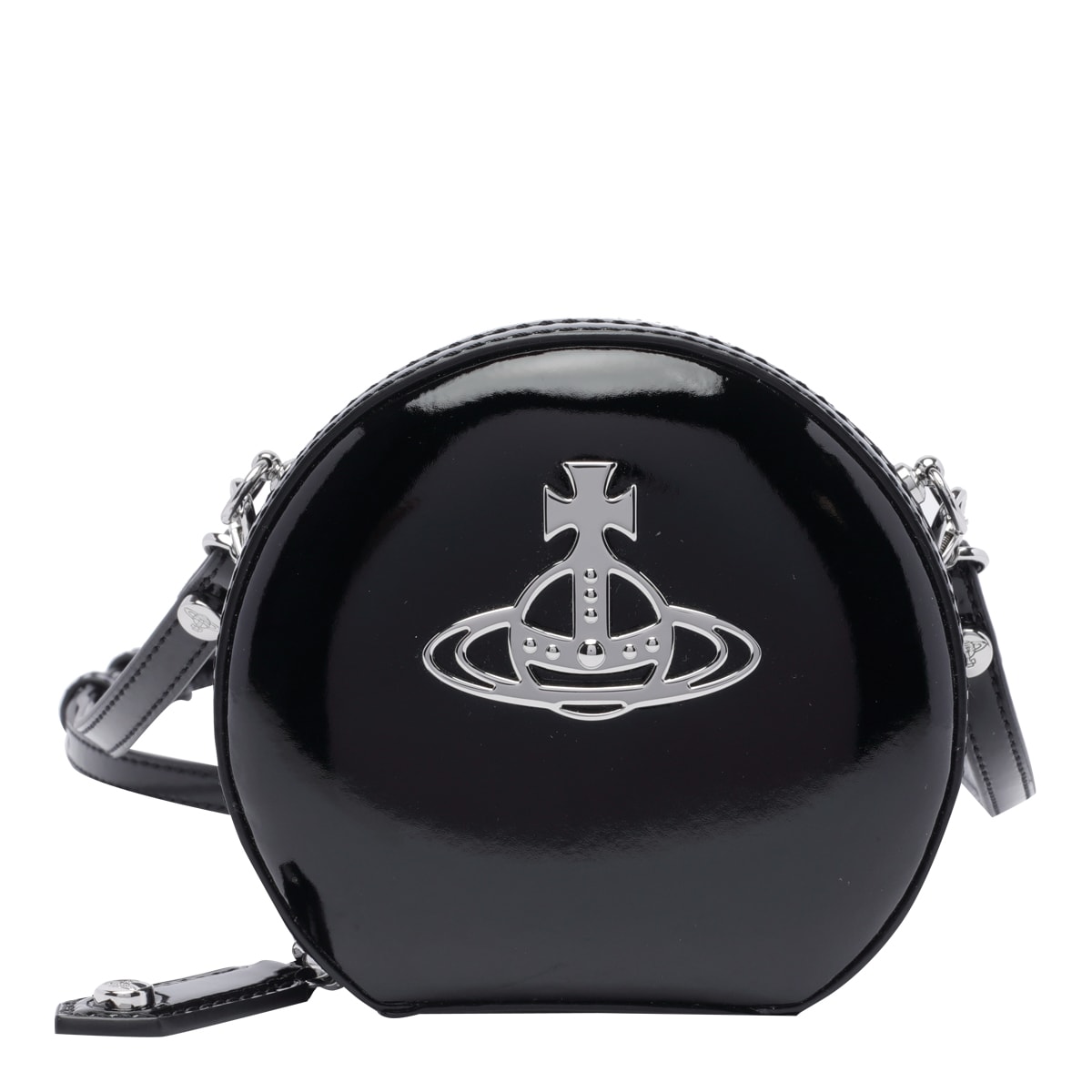 ★Vivienne Westwood★ Mini Round Crossbody Bag Black 5802000 Vivienne Westwood Mini Round Crossbody Bag | italist, ALWAYS