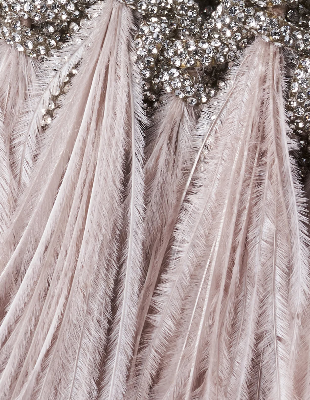 Hibourama Crystal Vannifique Plumes Bag | italist