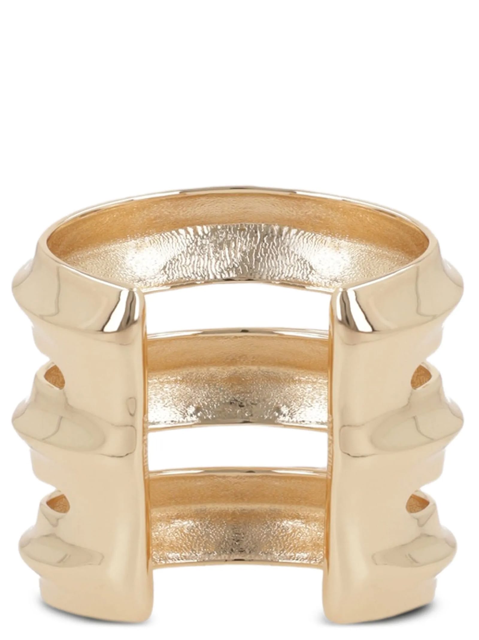ブレスレット SELF PORTRAIT GOLD SCULPTED DOUBLE CUFF (SS25611BGD GOLD) self-portrait 'gold Sculpted Double Cuff' Bracelet | italist