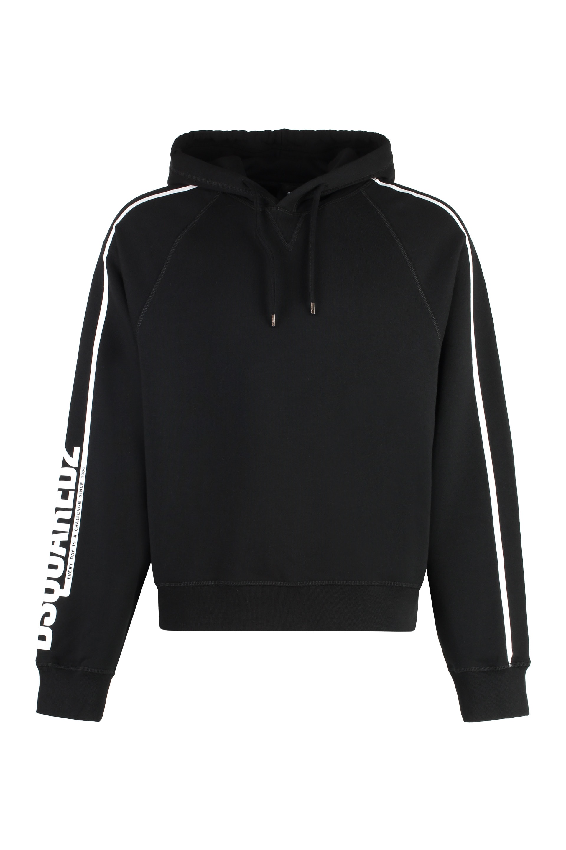 【送料&関税込】Dsquared2 Logo-printed Drawstring Hoodie Dsquared2 Logo-printed Drawstring Hoodie | italist