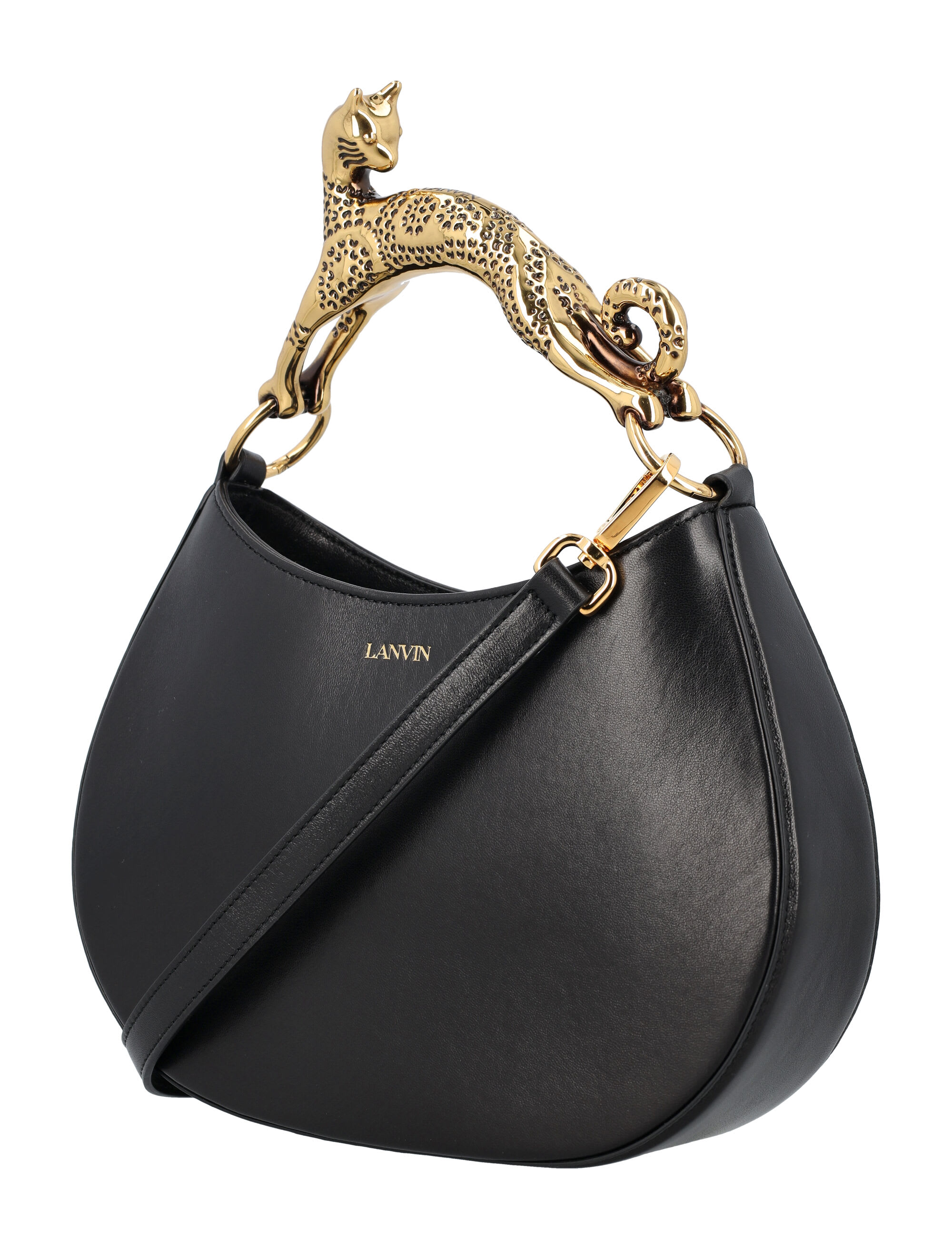 Madeleine mid-sized hobo bag in grained leather