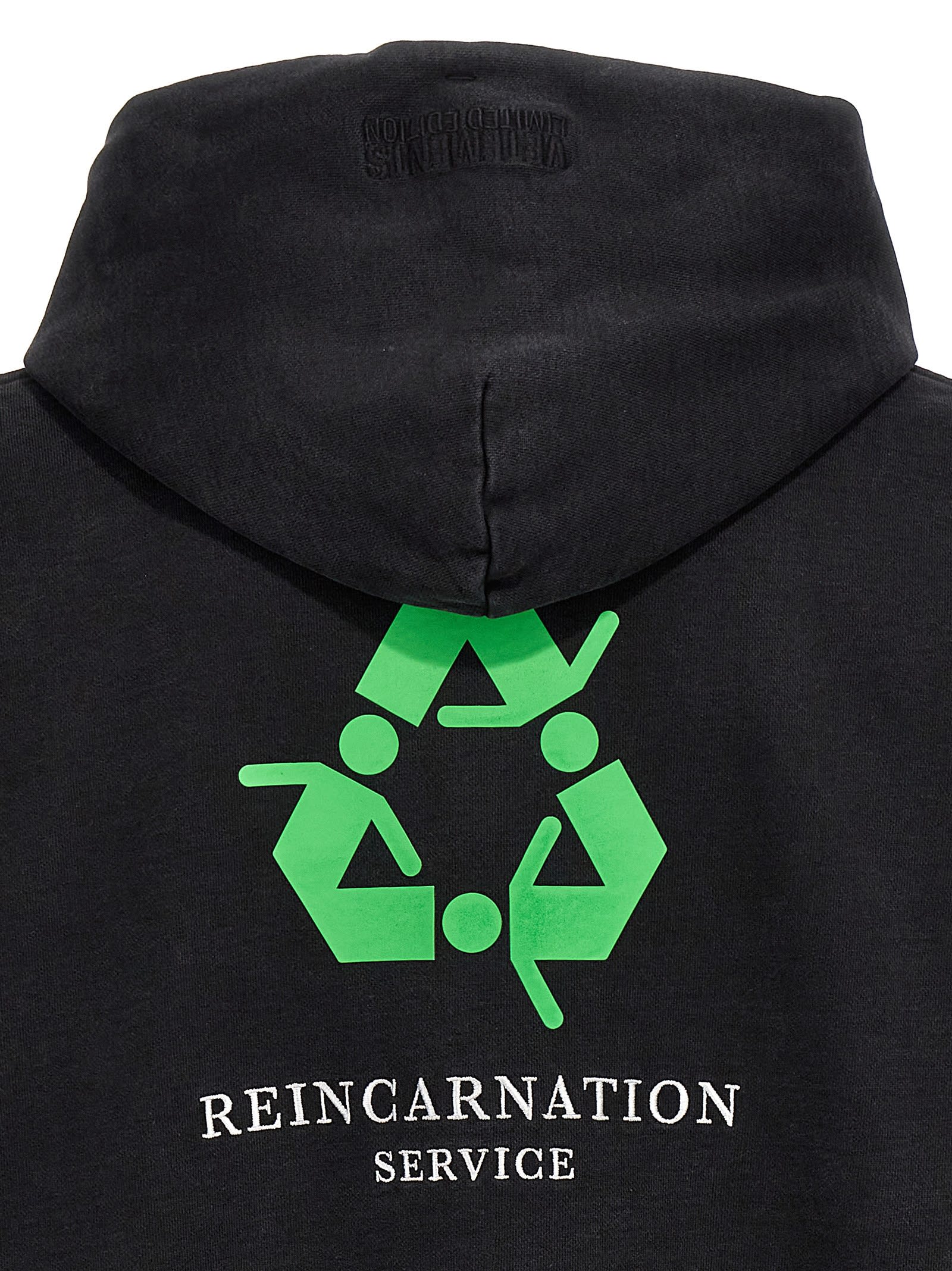 VETEMENNTS Not Doing Shit コットンフーディー VETEMENTS Not Doing Shit Today Hoodie | italist