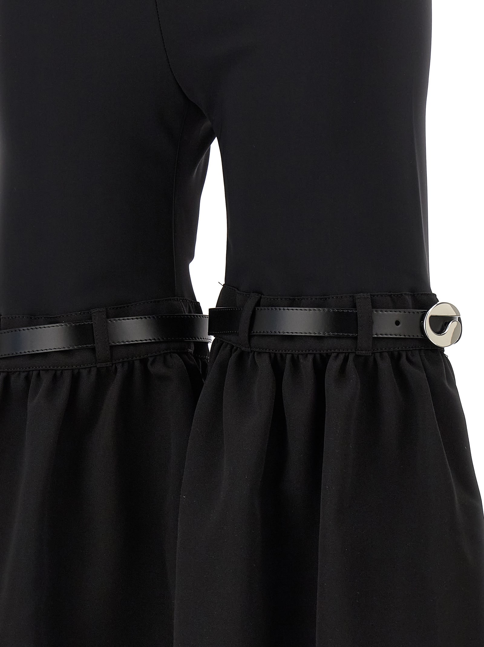 Coperni Flare' Black Polyamide Blend Pants | italist, ALWAYS