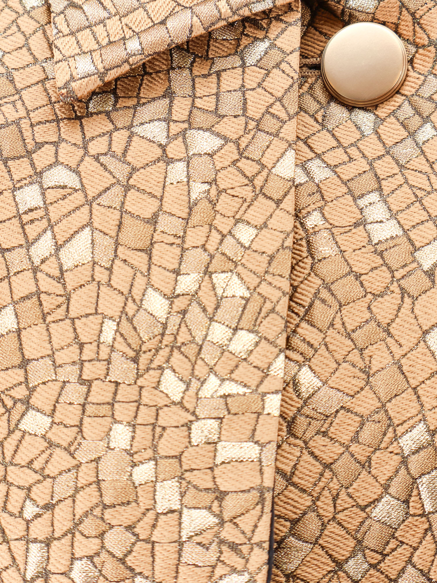 トレンチコート MAX MARA Salsa oversize jacquard fabric trench with mosaic Max Mara Salsa Oversize Jacquard Fabric Trench With Mosaic